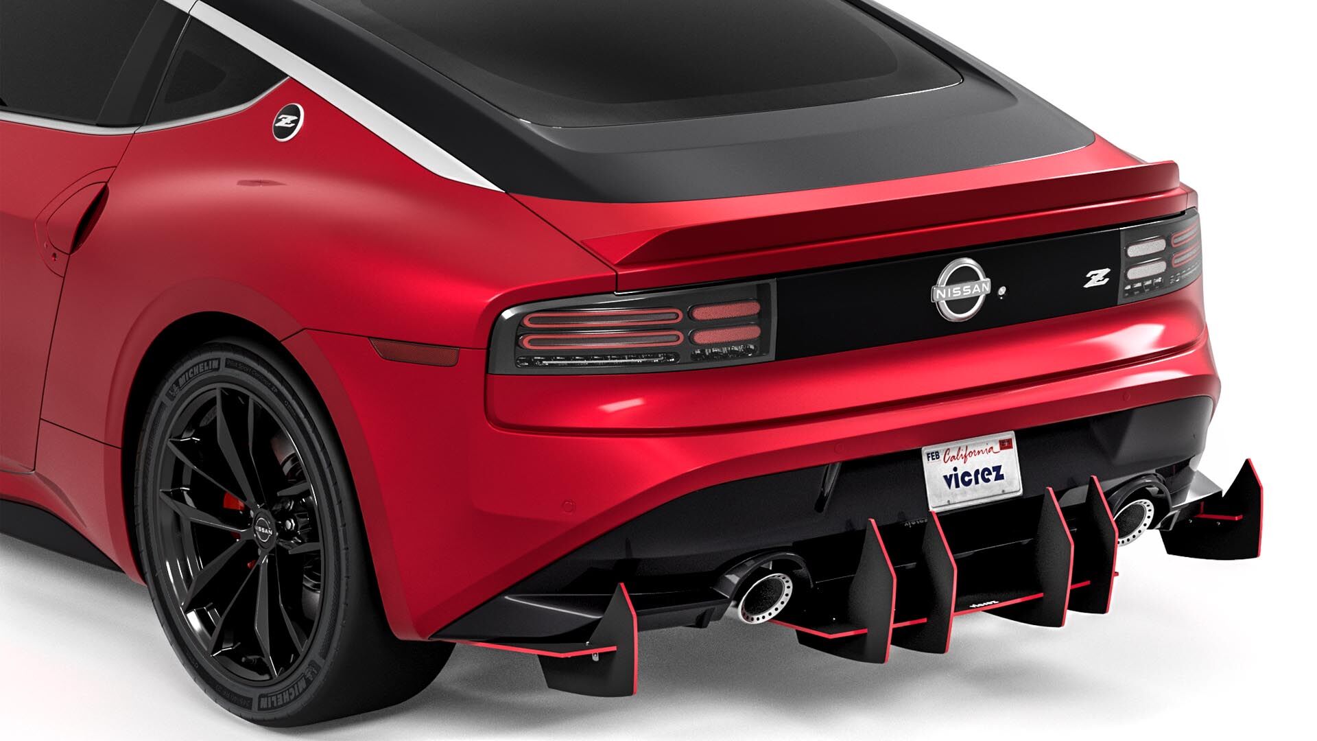 サンライズ専用 Nissan720とピンクVW Bugセット - ミニカー