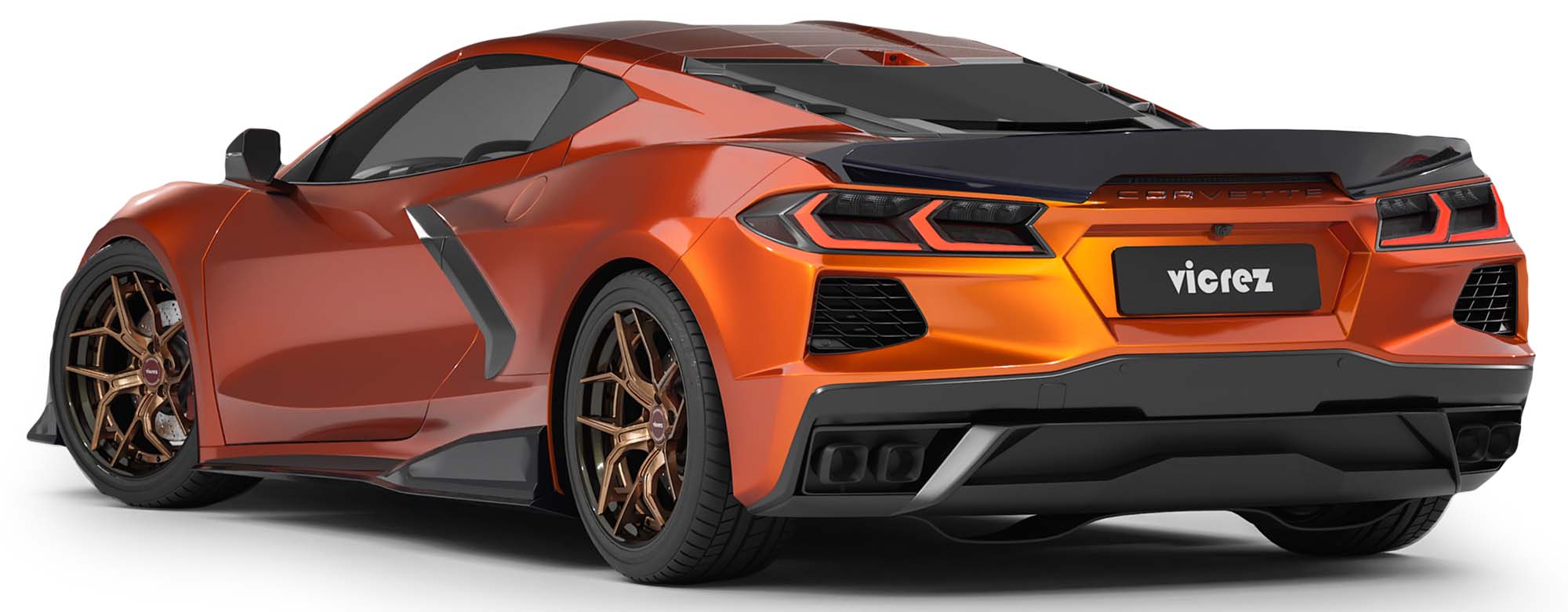 Vicrez Aero Package VZR1 Style vz102671 | Corvette C8 2020-2026
