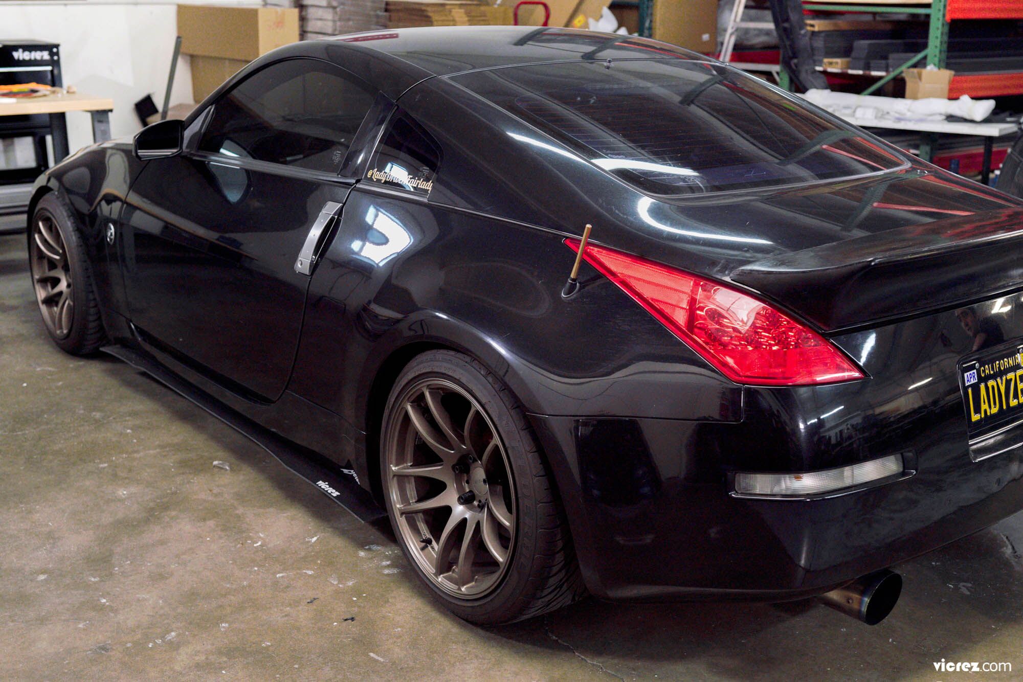 Vicrez Side Skirt Splitters vz100595 | Nissan 350z 2003-2008 Vicrez Side Skirt Splitters vz100595 | Nissan 350z 2003-2008