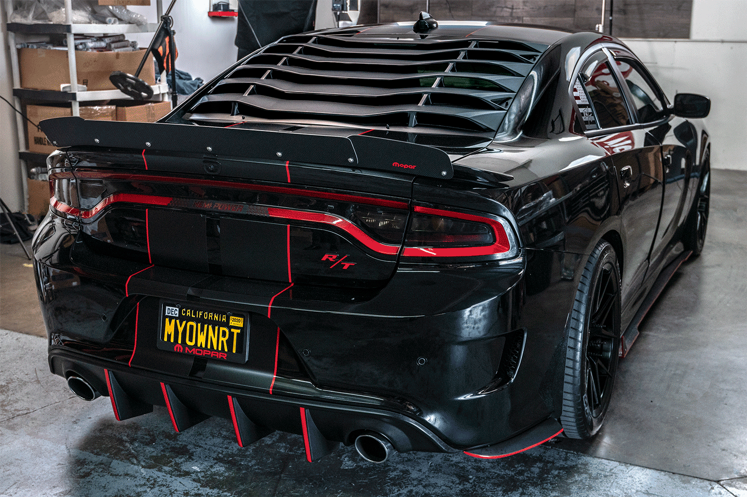 2011 dodge charger louvers top