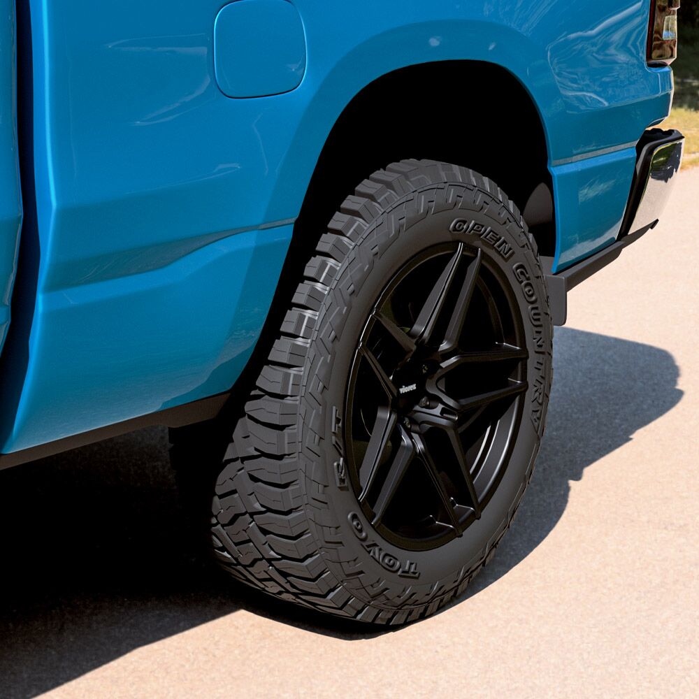 Vicrez VXC Matte Black Wheel (22 Vicrez VXC Matte Black Wheel (22