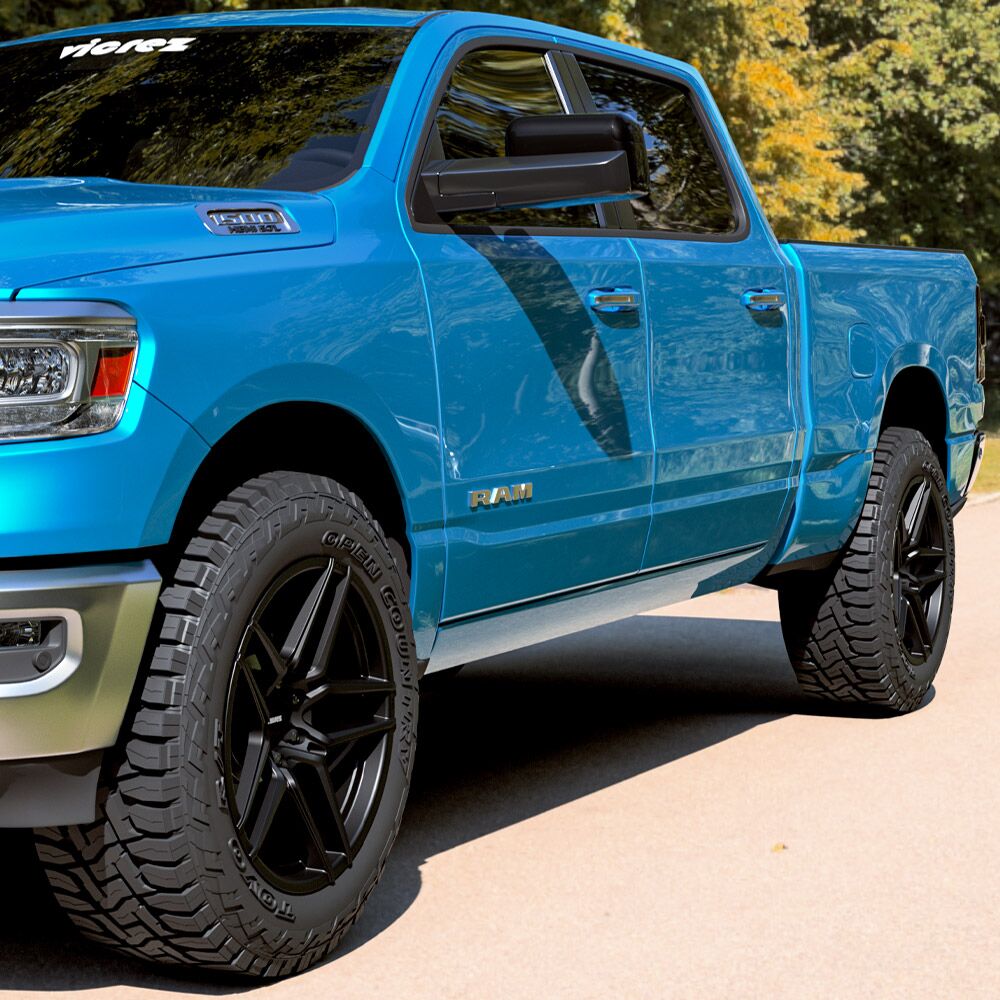 Vicrez VXC Matte Black Wheel (22