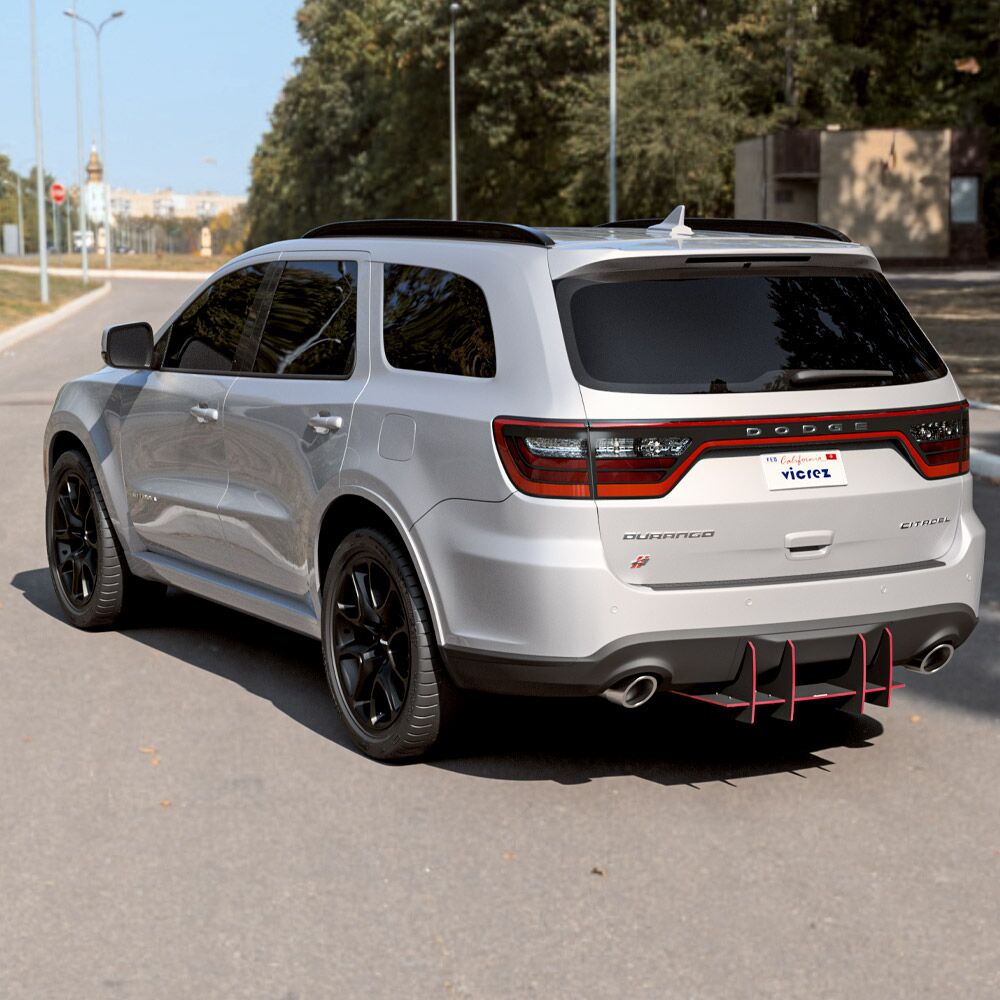 Vicrez Genali VR2 Rear Diffuser vz102637 | Dodge Durango