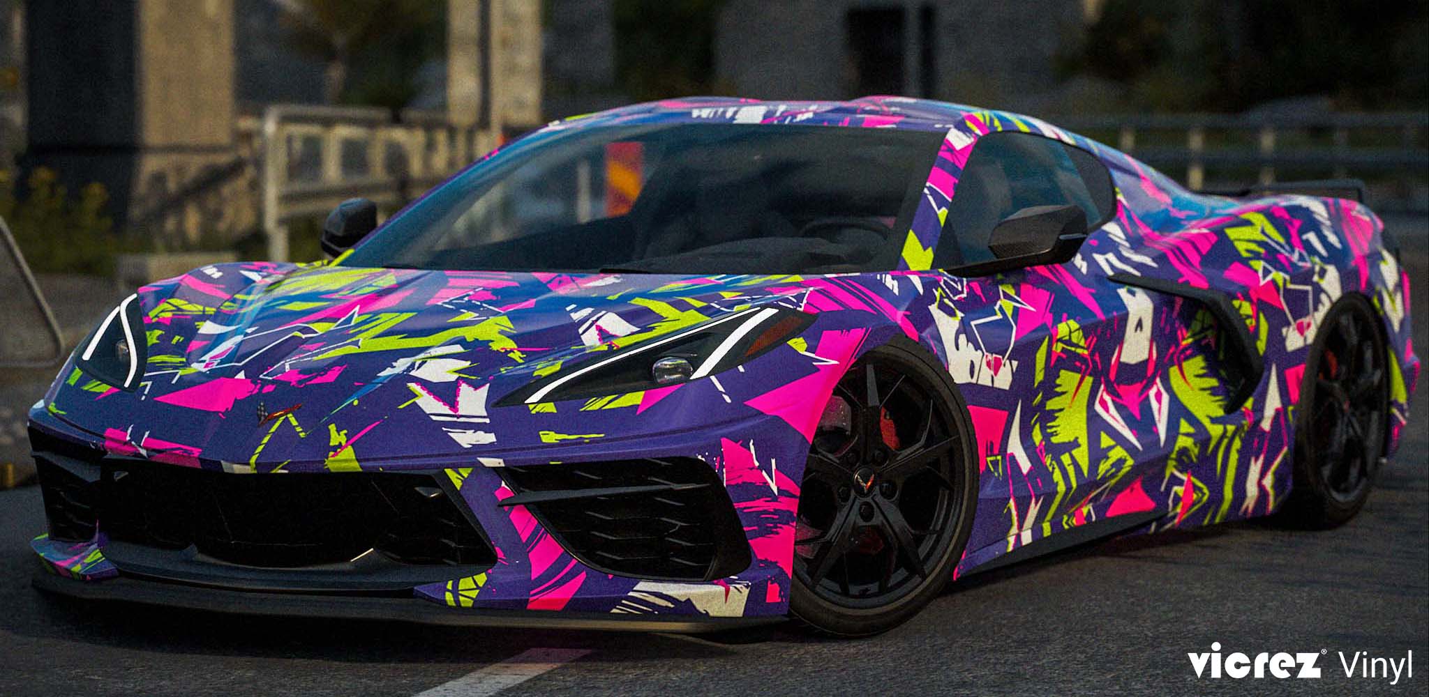 Vicrez Vinyl Car Wrap Film vzv10876 Kiwi Strawberry