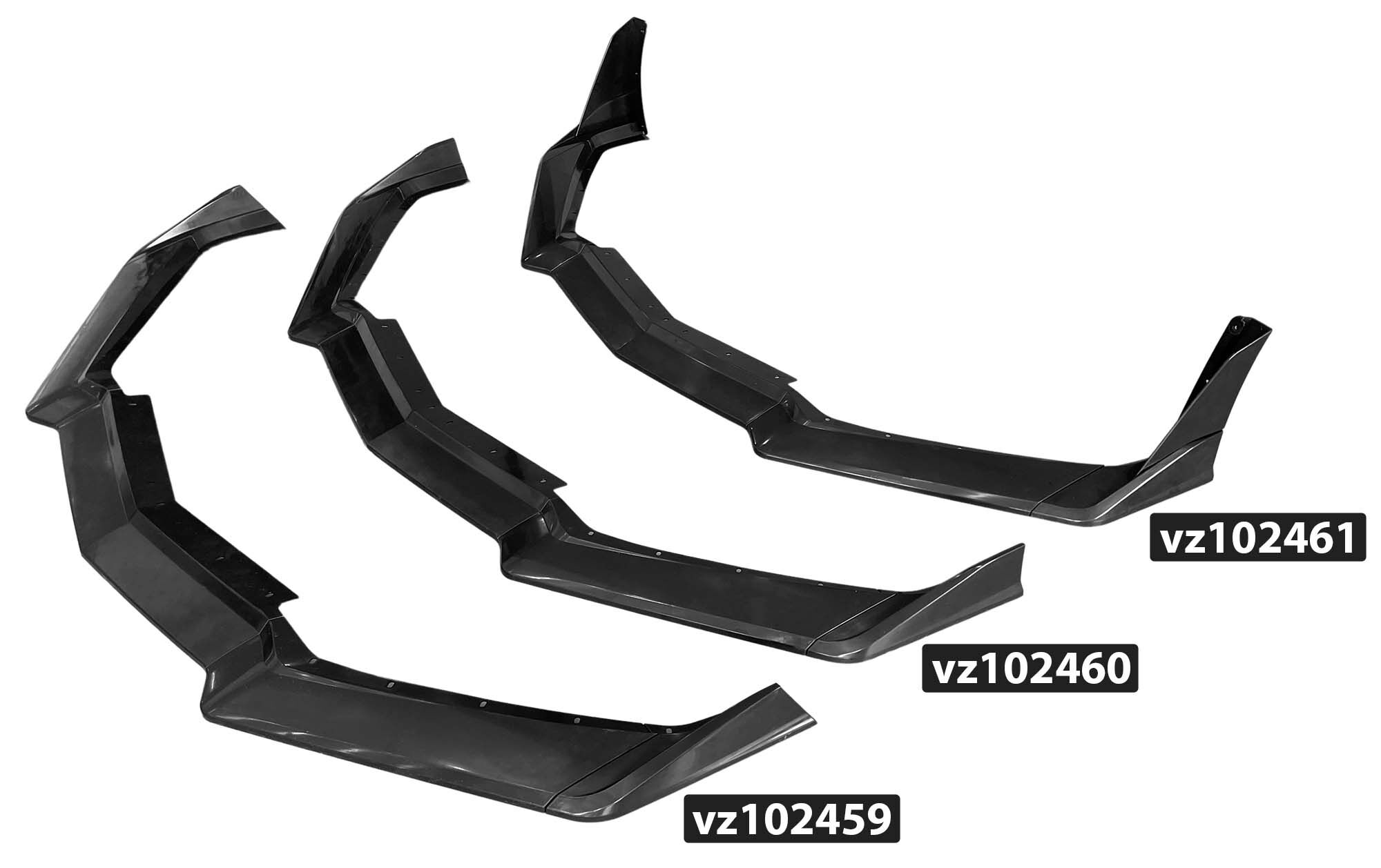Vicrez VZR1 Style Front Bumper Lip vz102460 | Chevrolet