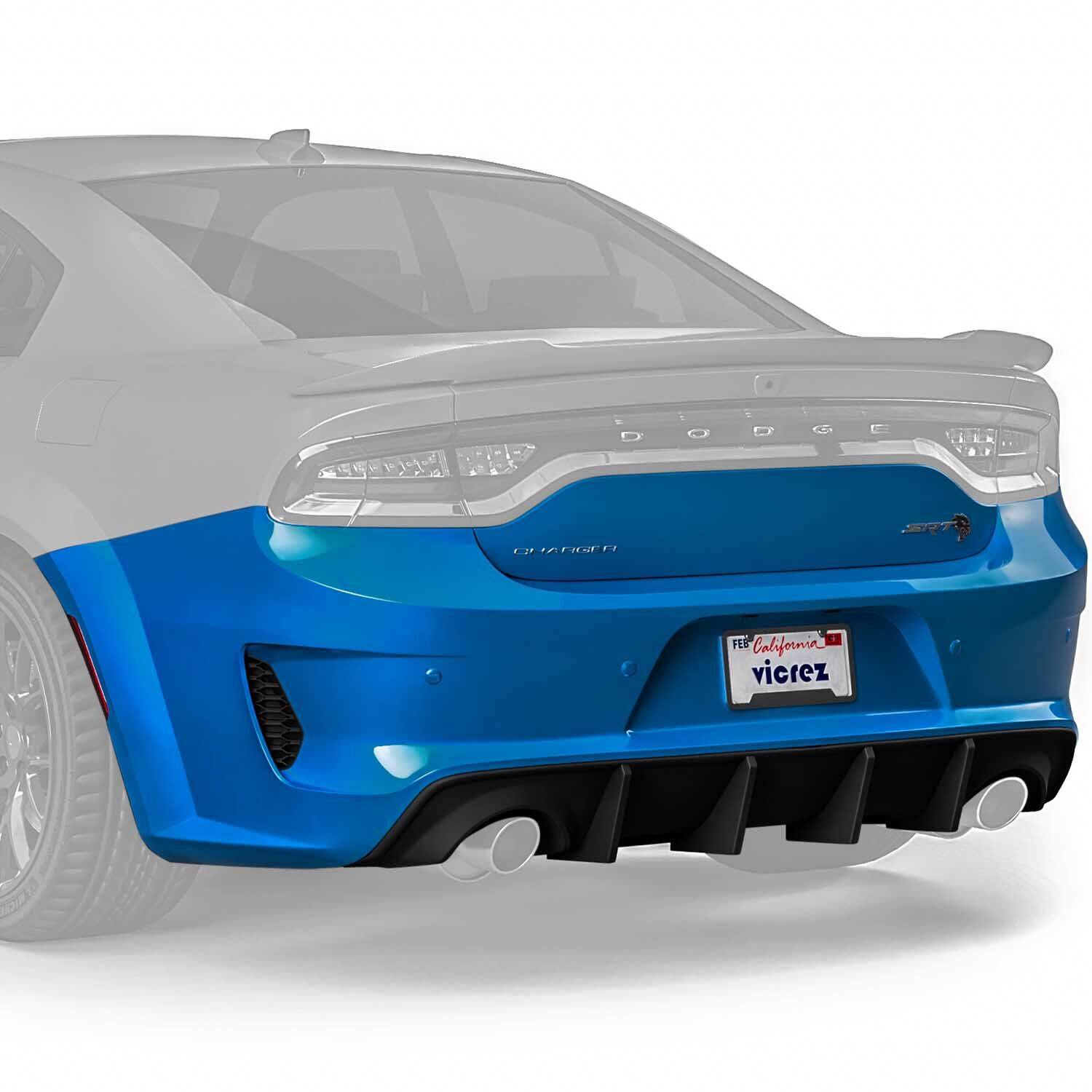 Rear Bumper Kit | DODGE CHALLENGER HELLCAT WIDEBODY 2018 Rear Bumper Kit | DODGE CHALLENGER HELLCAT WIDEBODY 2018