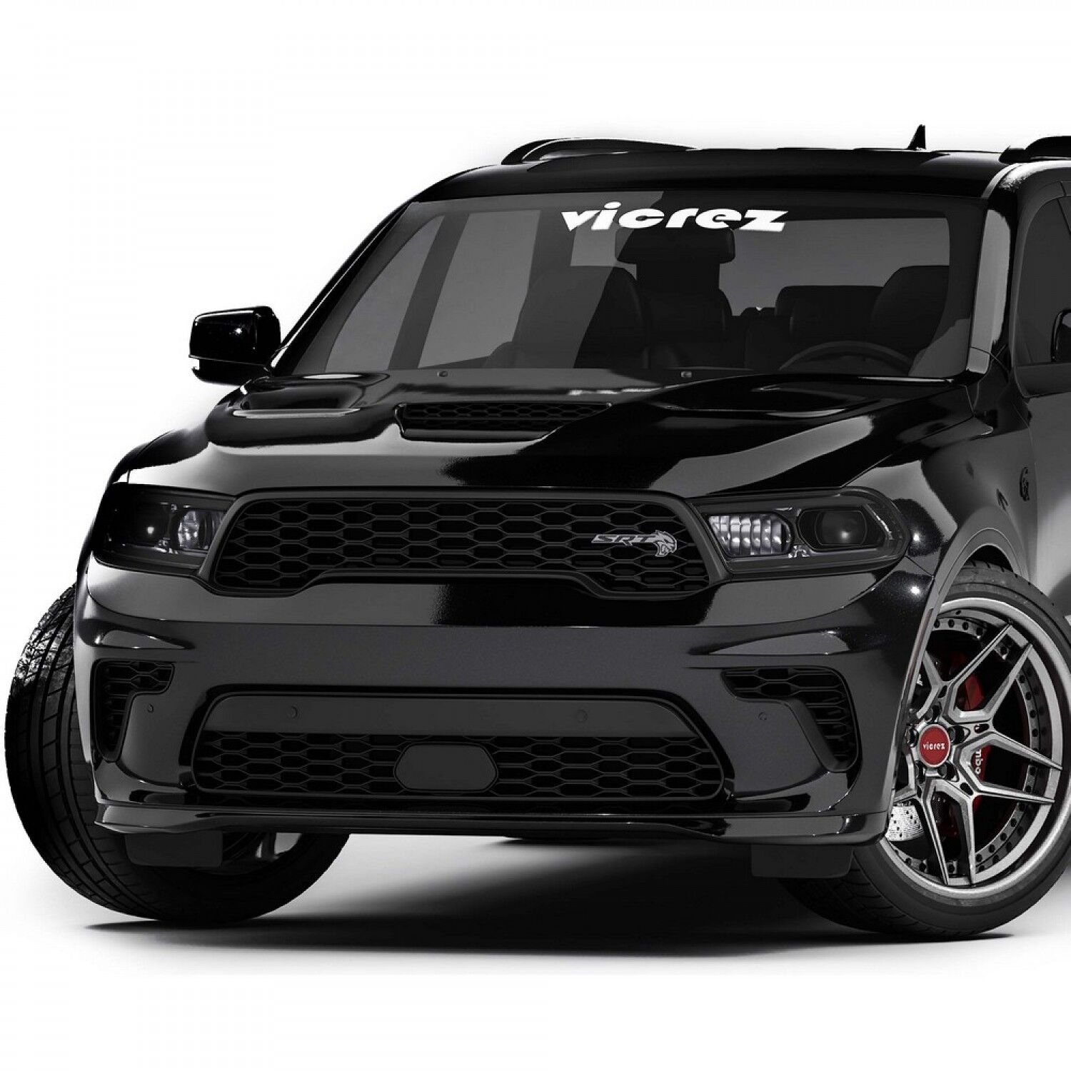 DURANGO様　ページ Vicrez Hellcat Style Front Lip vz102523| Dodge Durango RT