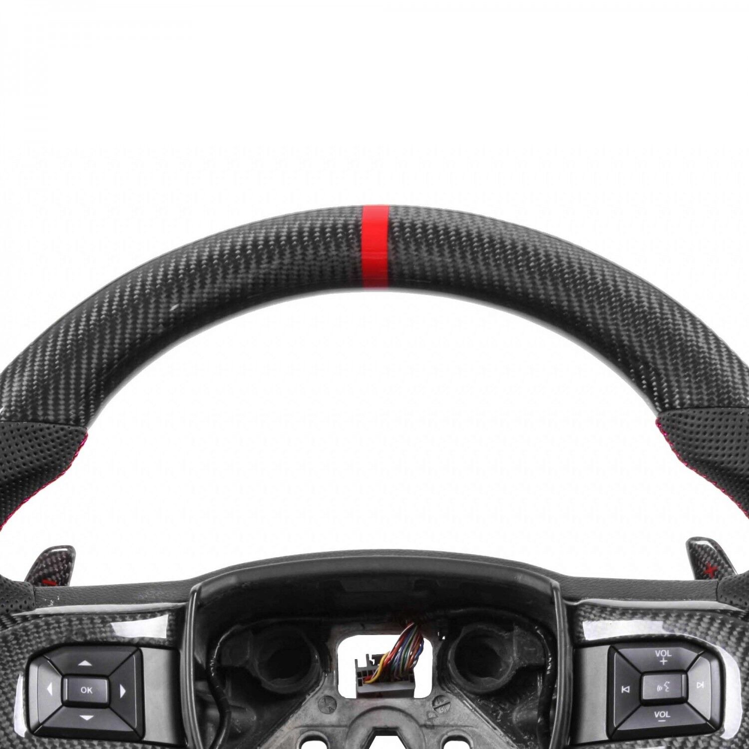 Bell Shaggy Silver Steering Wheel Cover - 14.5-15.5