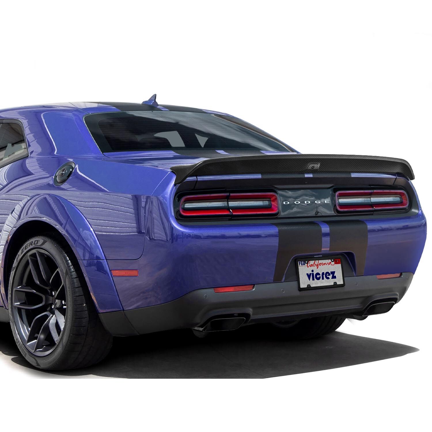 Vicrez Gloss Carbon Fiber Rear Spoiler Hellcat Redeye vz102440