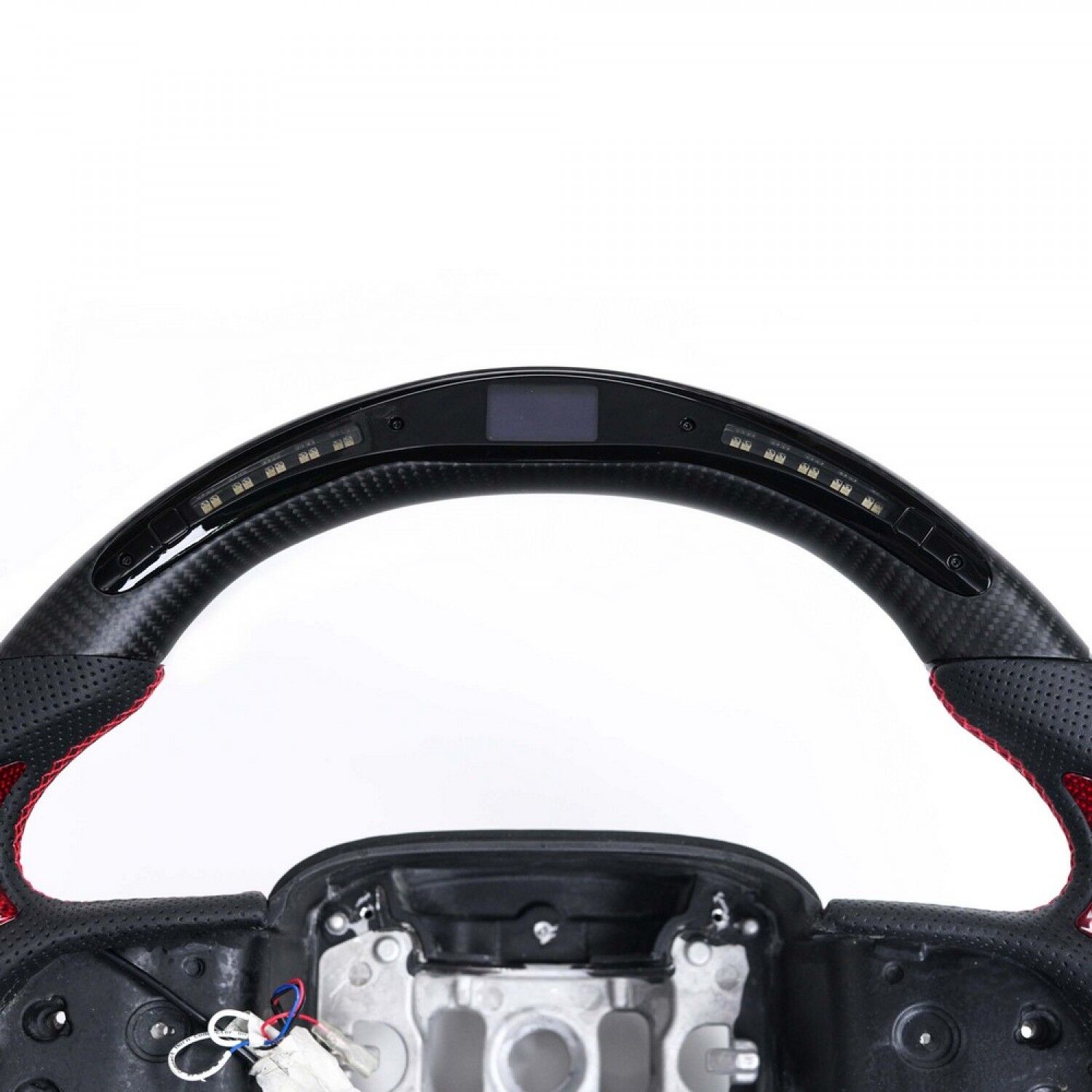 Vicrez Custom Carbon Fiber Steering Wheel +LED Dash Display