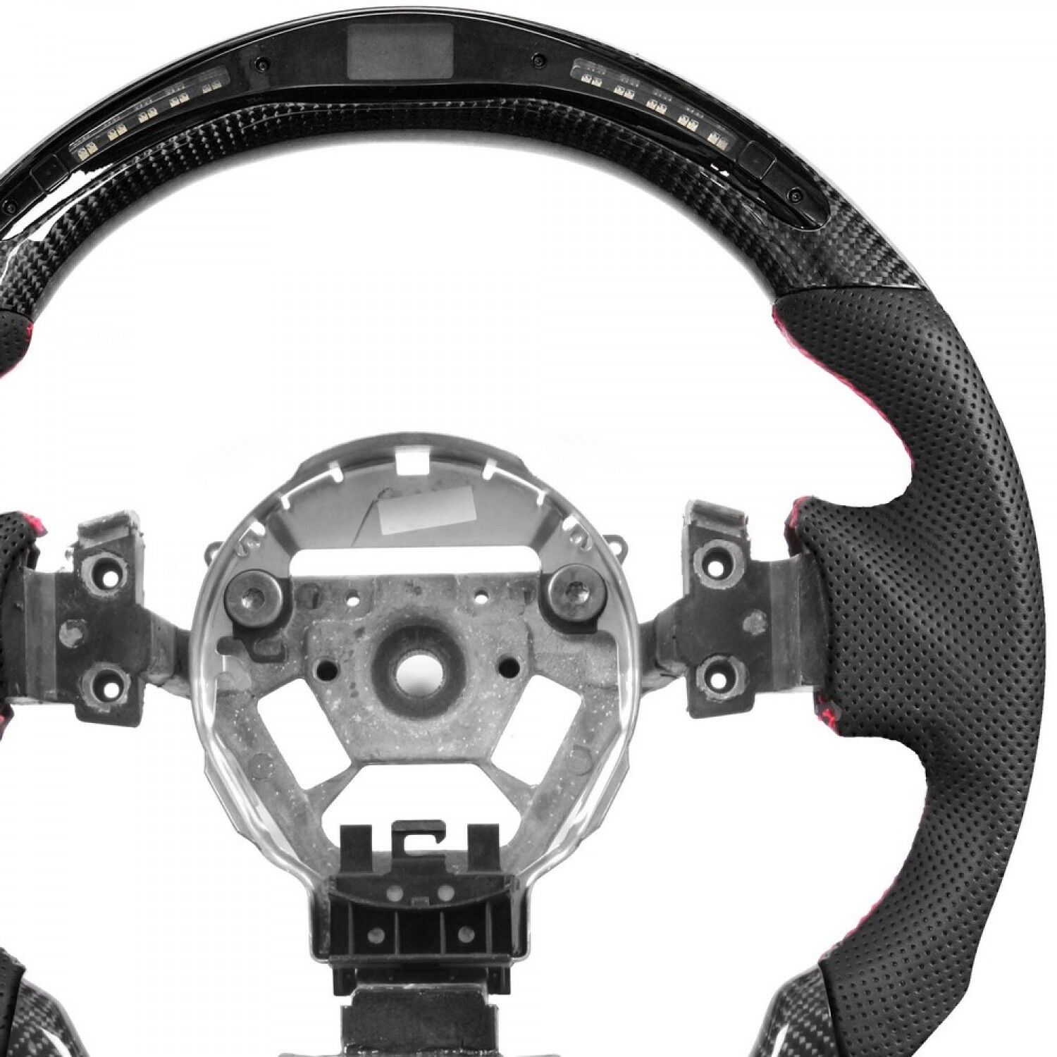 Vicrez Carbon Fiber Steering Wheel +LED Dash Display