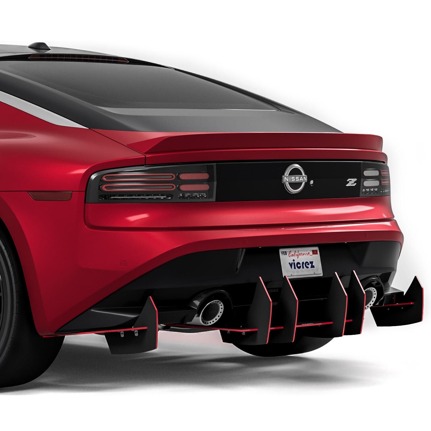 Vicrez Centa VR2 Rear Diffuser vz101271 | Nissan Z 2022-2025 Vicrez Centa VR2 Rear Diffuser vz101271 | Nissan Z 2022-2025