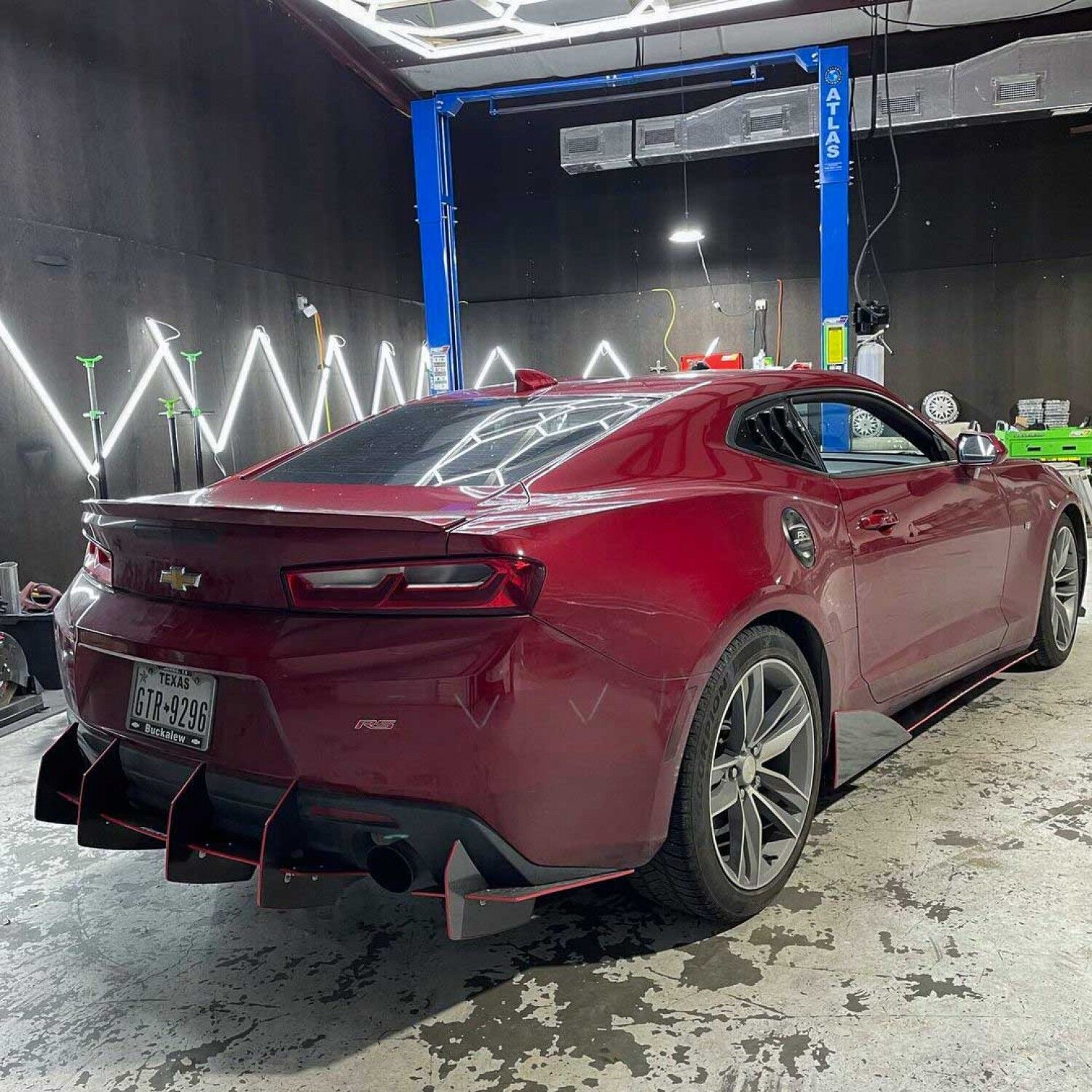 Vicrez Side Skirt Splitters VZR1 Style vz102165 | Chevrolet