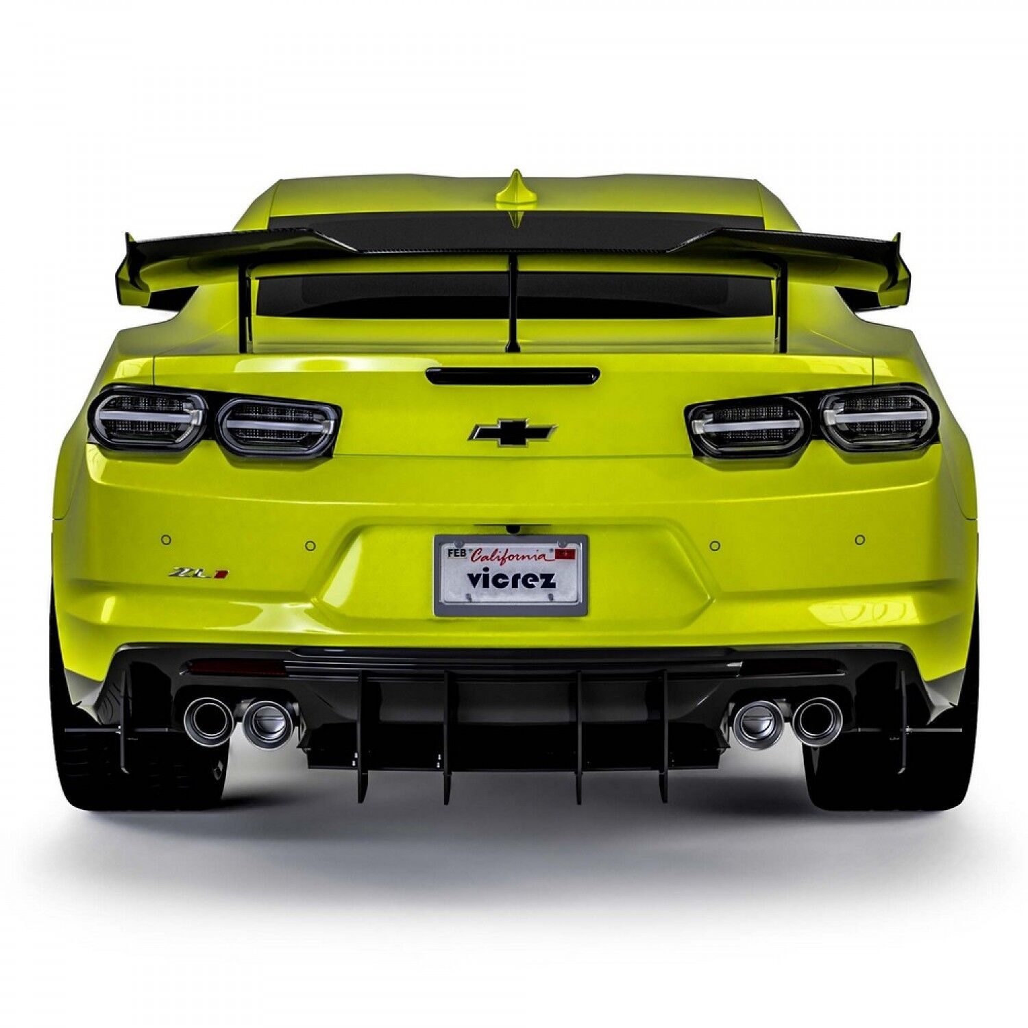 Vicrez Centa VR2 Rear Diffuser vz102138 | Chevrolet Camaro
