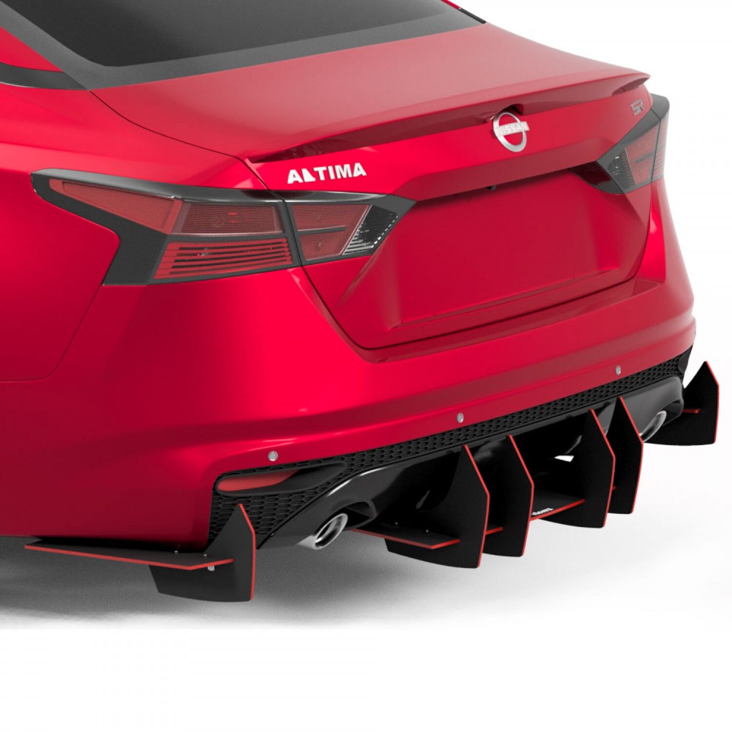 Vicrez Centa VR2 Rear Diffuser vz104211 | Nissan Altima 2019-2025