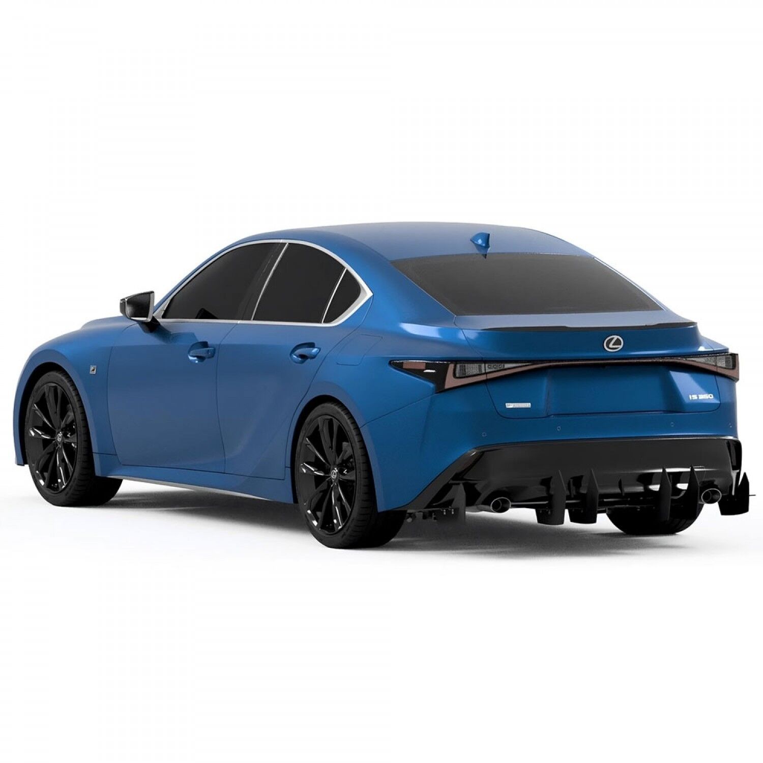 Vicrez Centa VR2 Rear Diffuser vz104397 | Lexus IS 2017-2025