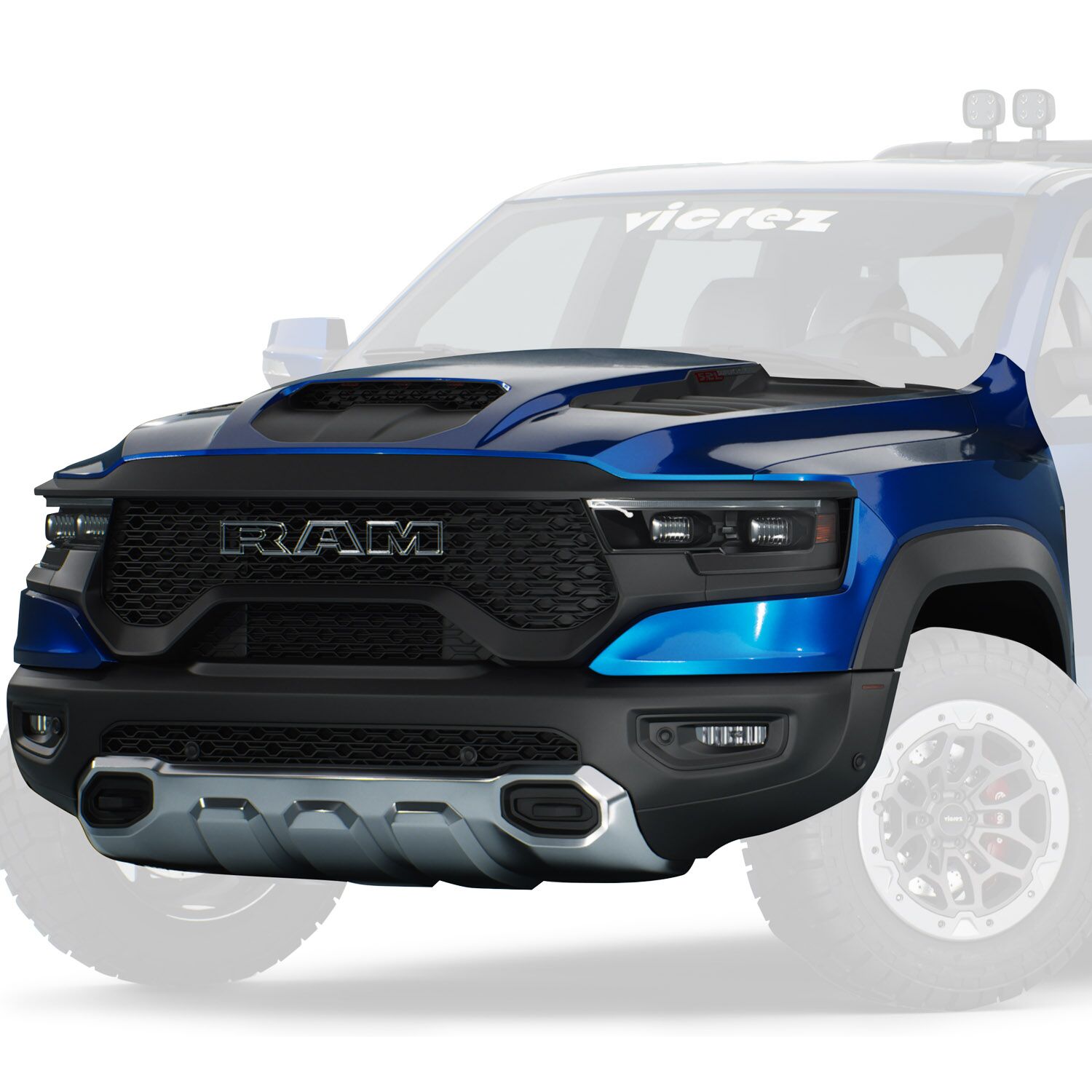 Vicrez Conversion Kit TRX Style vz101922 Dodge RAM 1500 2019 2023