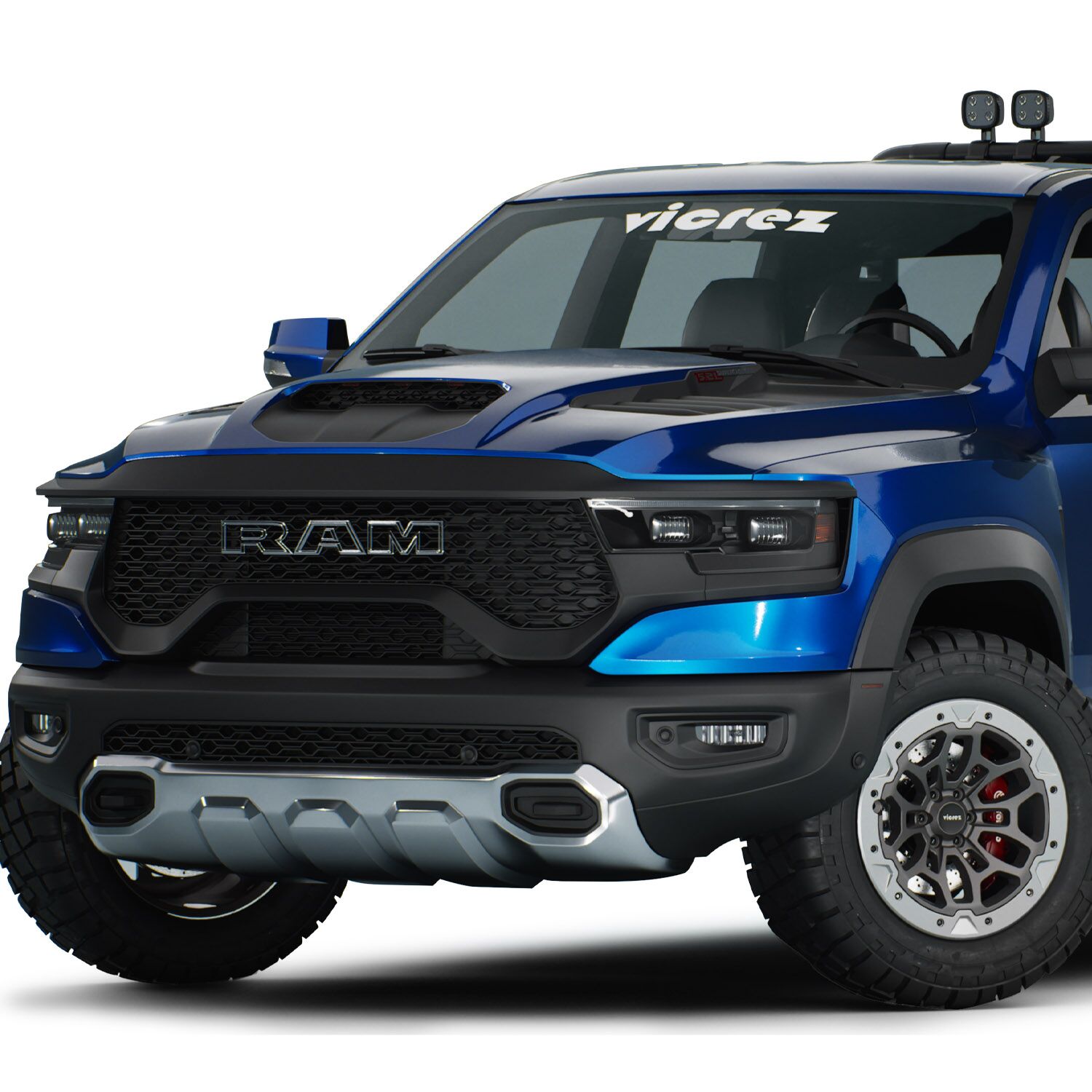 Vicrez Conversion Kit TRX Style vz101922 Dodge RAM 1500 2019 2023