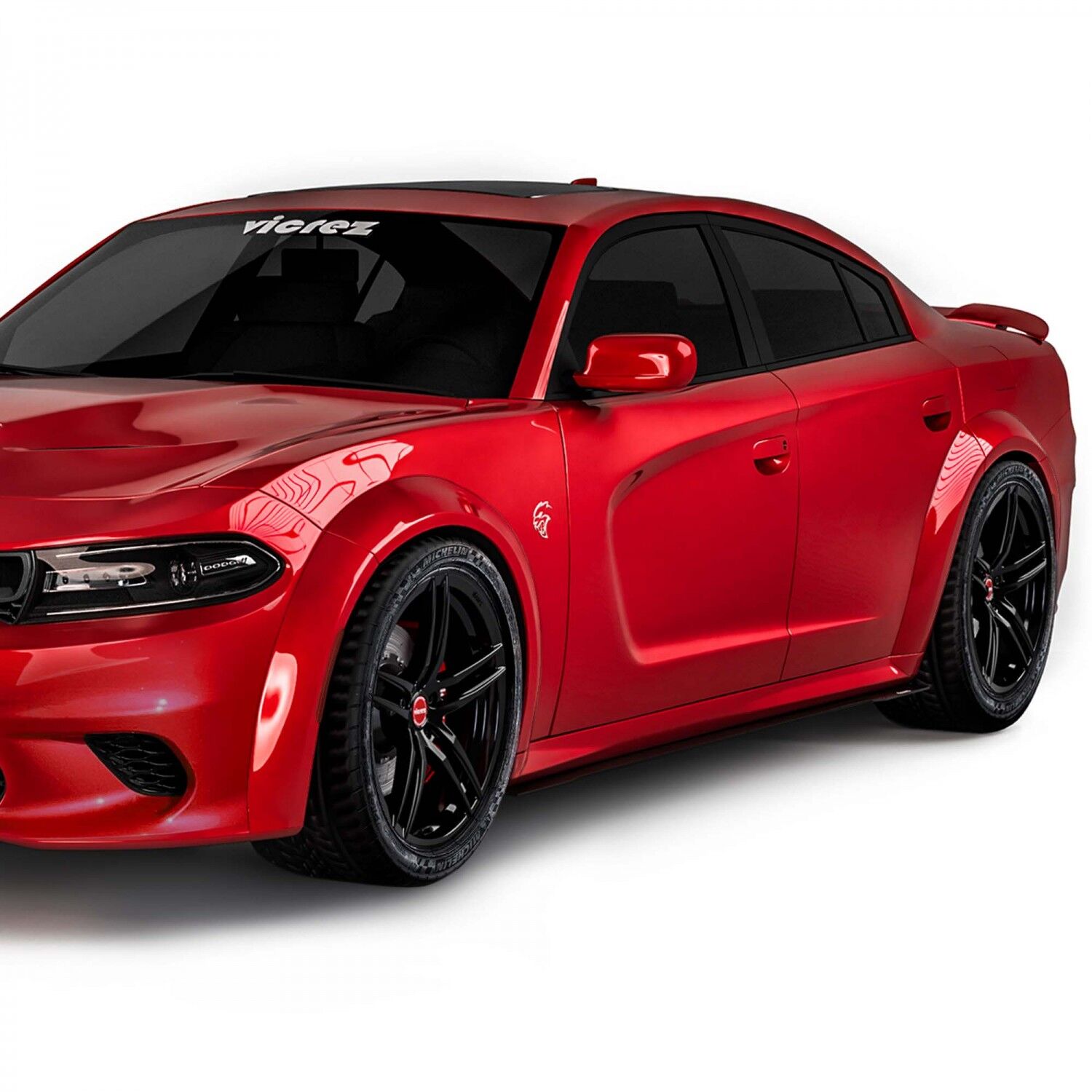 Dodge charger fender flares discount