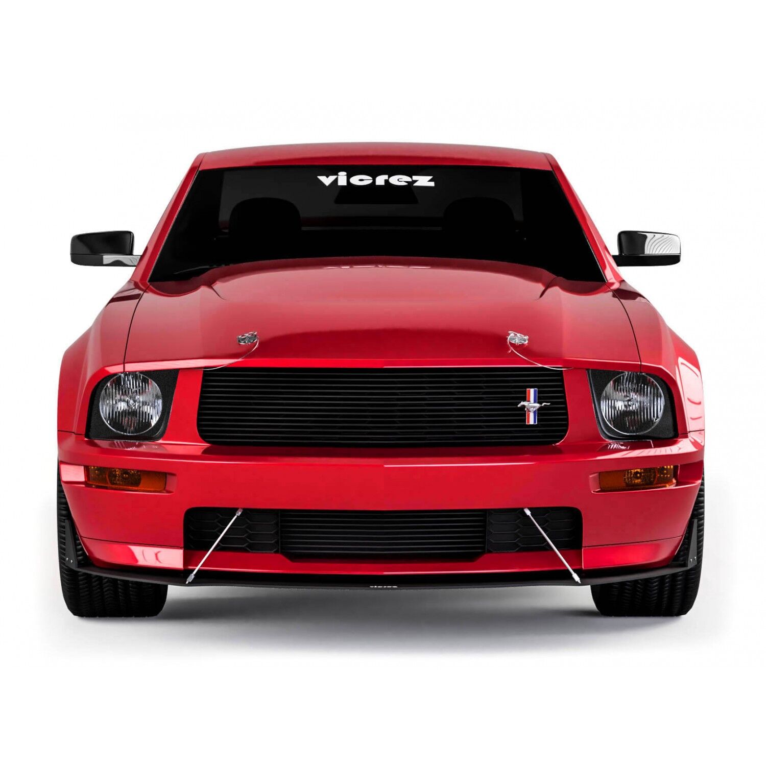 Vicrez DR Front Bumper Lip Splitter vz101600 | Ford Mustang Vicrez DR Front Bumper Lip Splitter vz101600 | Ford Mustang