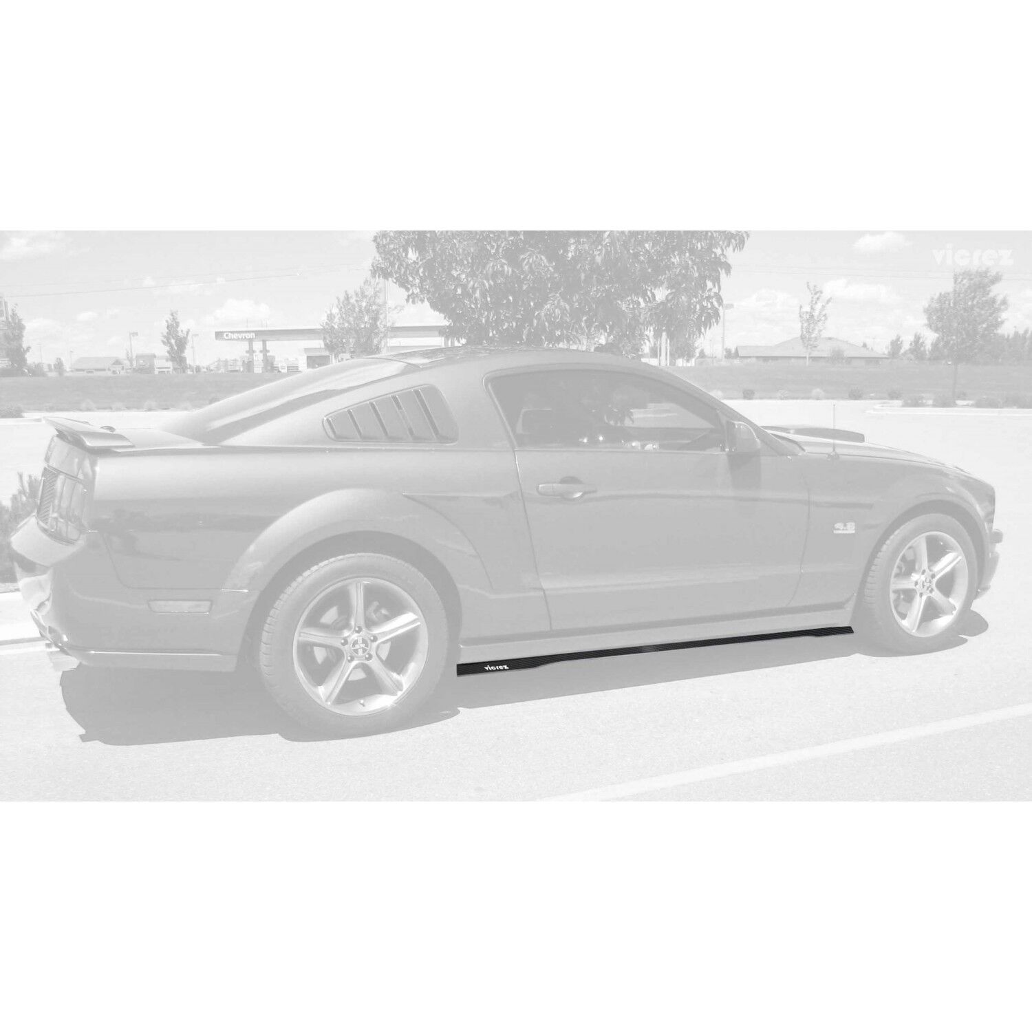 Vicrez Ford Mustang 2005-2014 VZ Style Side Splitters vz100645
