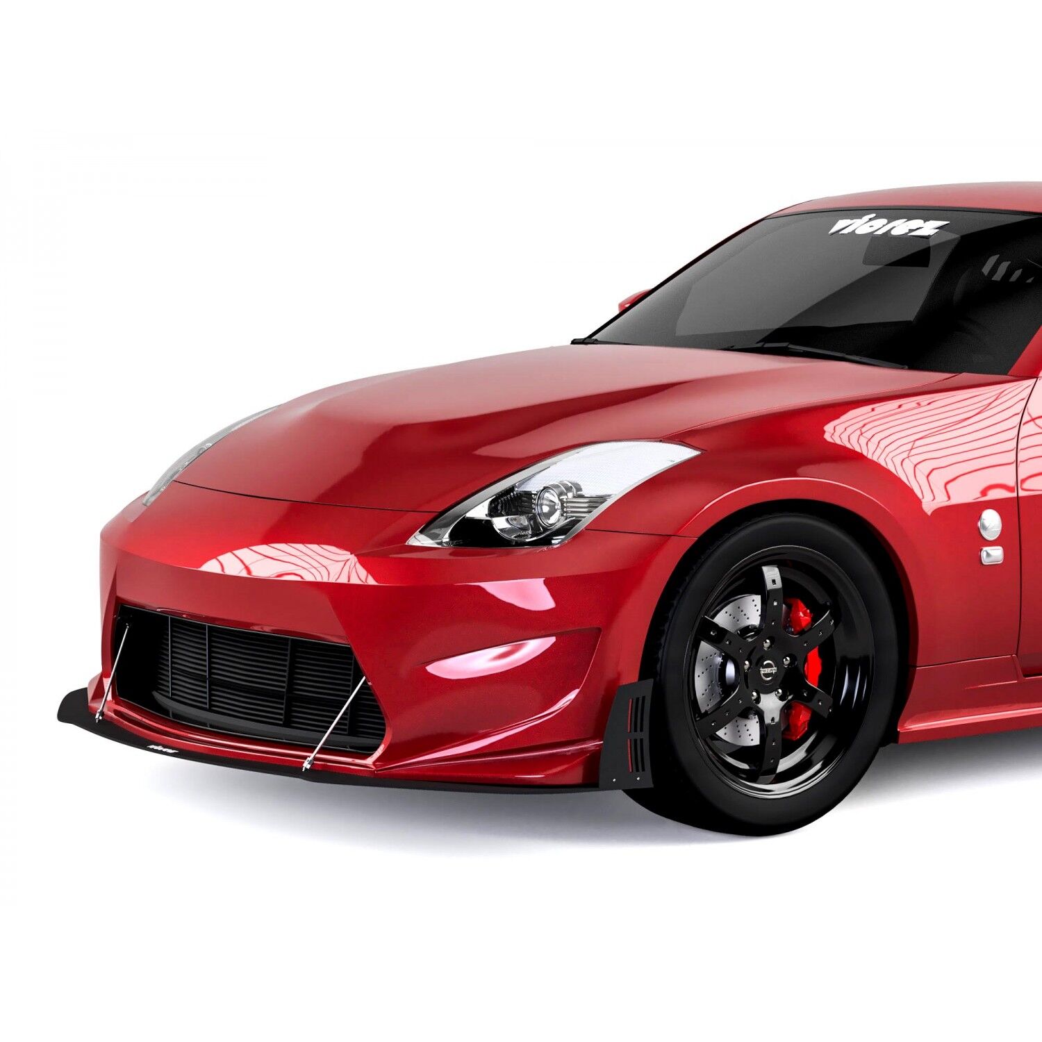 Vicrez Front Splitter Amuse Front Bumper vz101076 | Nissan