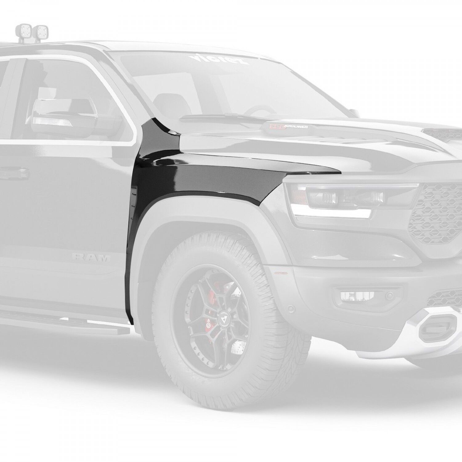 Vicrez Front Fender Replacement TRX Style vz101943 | RAM