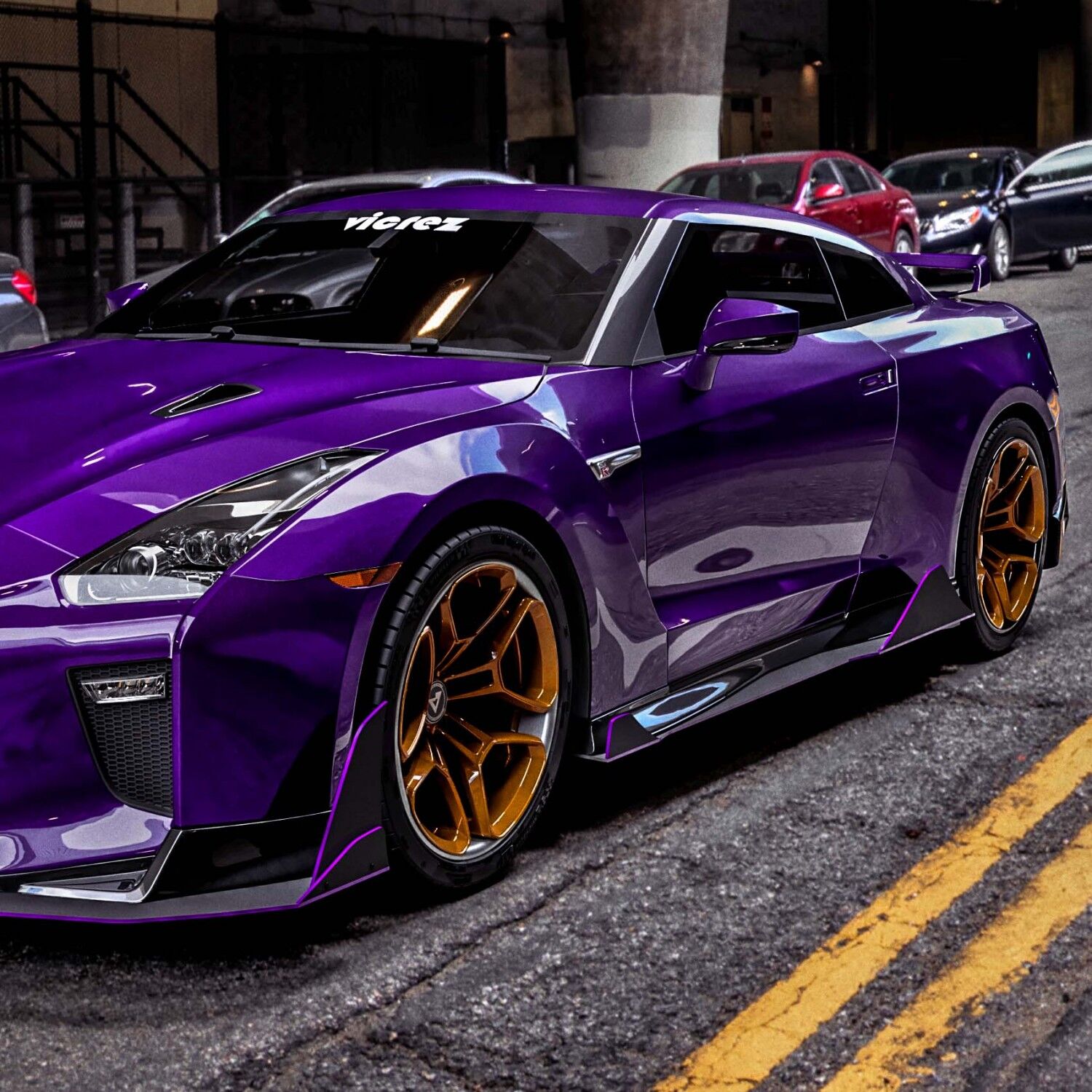 日本最大の Nissan | vz102358 Package Aero Full Vicrez GTR 2017-2021 R35 ホビーラジコン