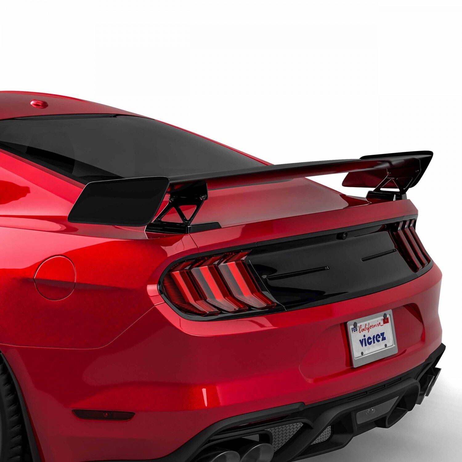 【新品、本物、当店在庫だから安心】 GT500 Vicrez Style vz102218 Spoiler Wing Rear Pack Track ホビーラジコン