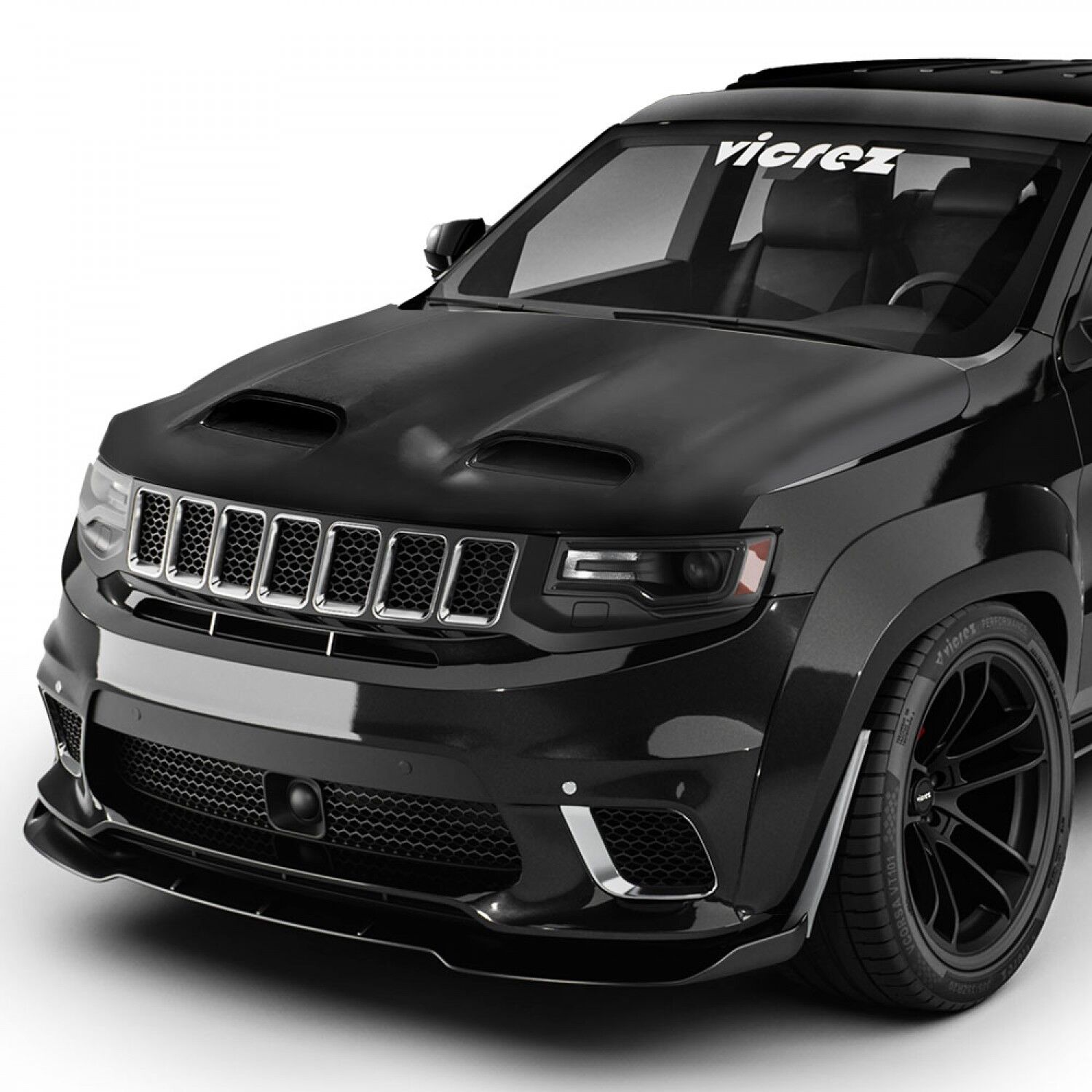 高評価アイテム vz101293 Style Redeye Hood Vicrez | 2011 Cherokee Grand Jeep その他