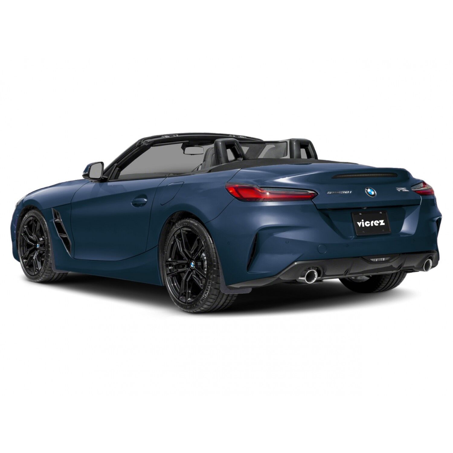 Vicrez Mud Flaps Front and Rear vz103044 | BMW Z4 2019-2025