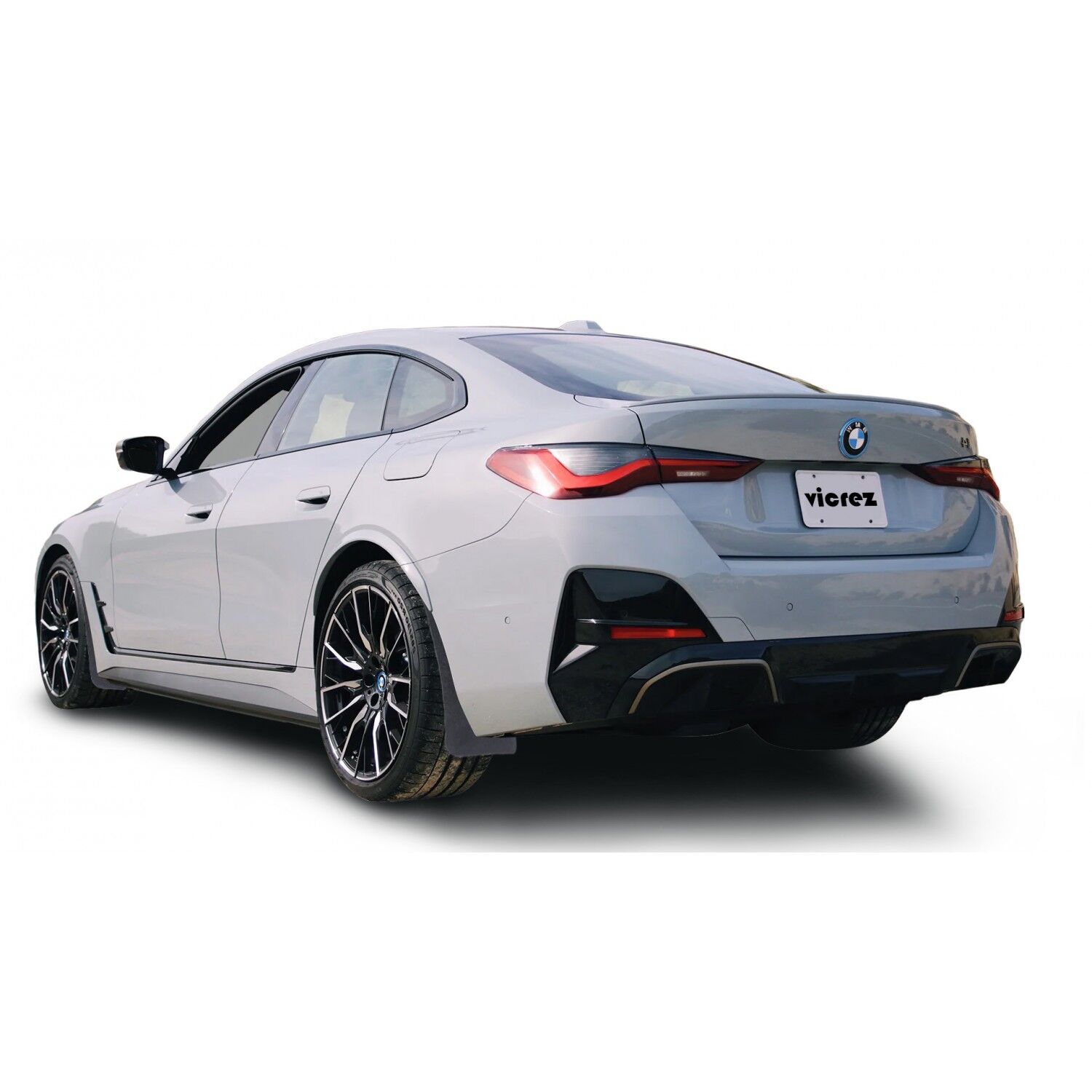 Vicrez Mud Flaps Front and Rear vz103050 | BMW i4 2022-2025