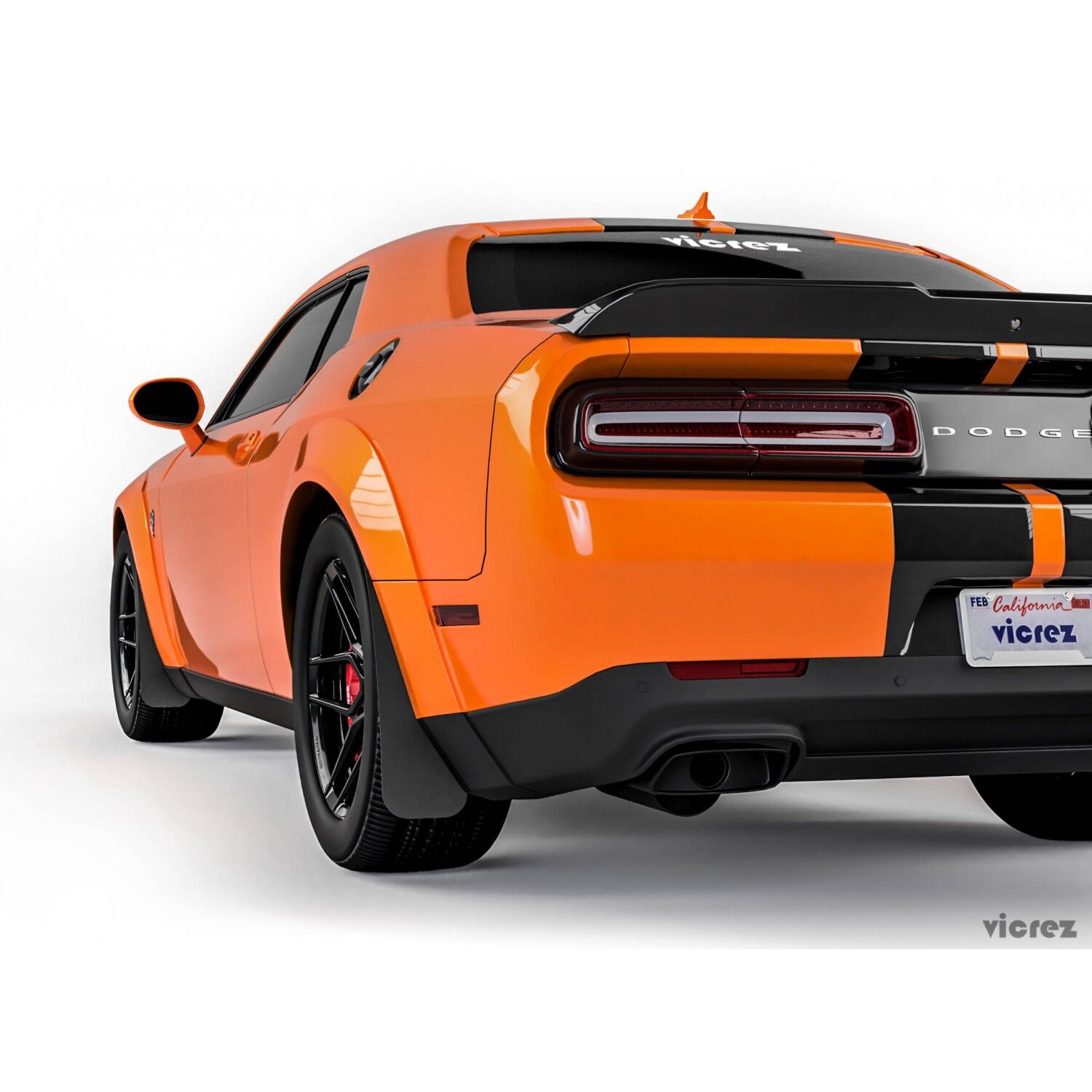 トップス challenger Amazon.com: YOUNGERCAR Red Front Bumper Lip for Dodge