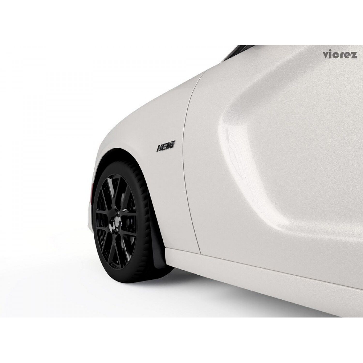 Vicrez Mud Flaps Front and Rear vz101087 | Dodge Charger 2015-2023