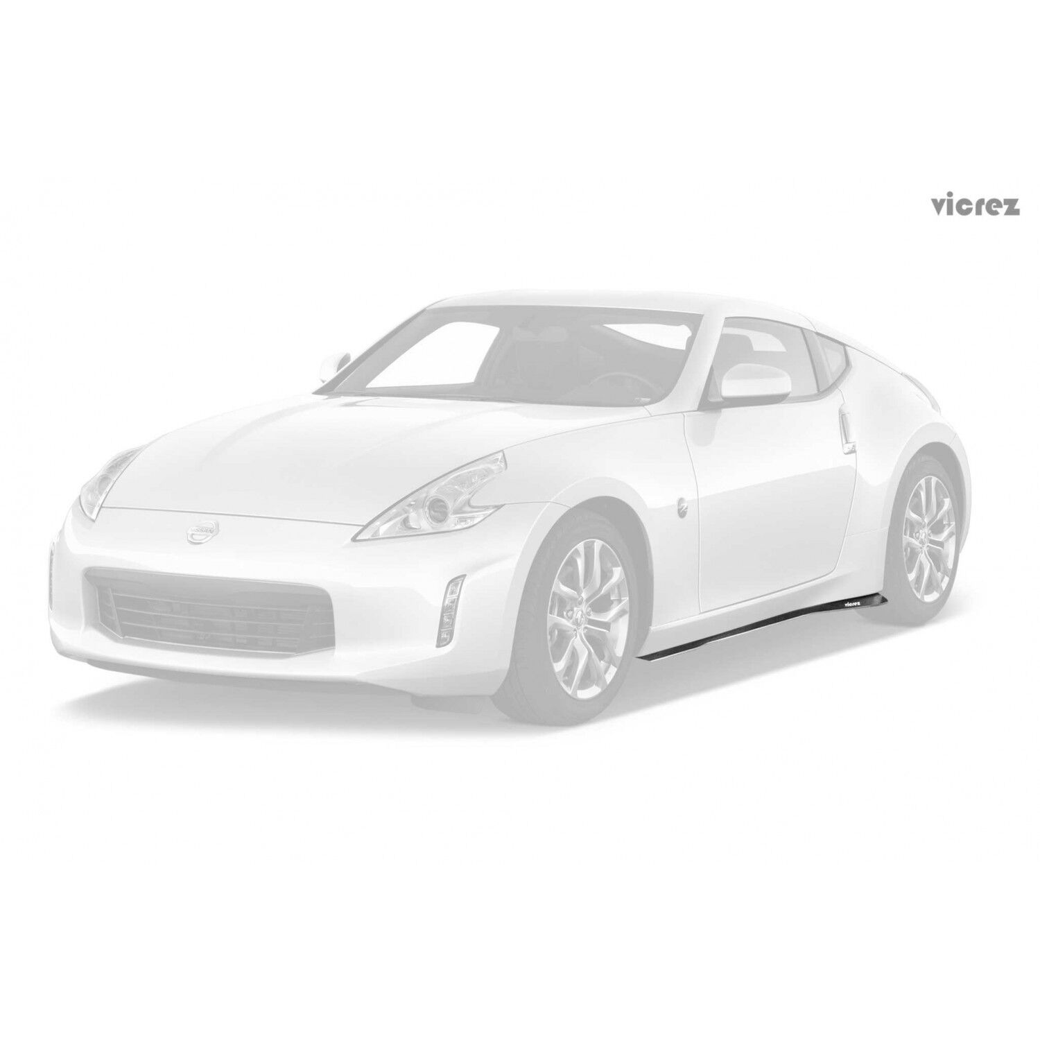 Vicrez Side Skirt Splitters vz100596 | Nissan 370z 2009-2020