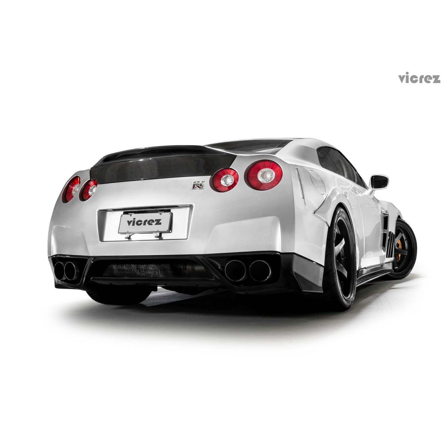 Vicrez Duckbill Carbon Fiber Trunk vz101051 | Nissan GTR R35 2009-2018