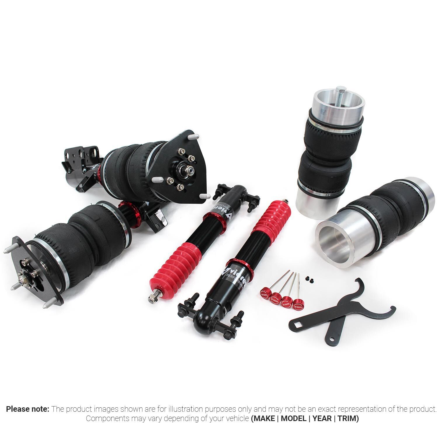 とっておきし新春福袋 Vicrez Performance Dodge | vzp101358 Kit Bags w/ Struts Air ホビー・楽器・アート