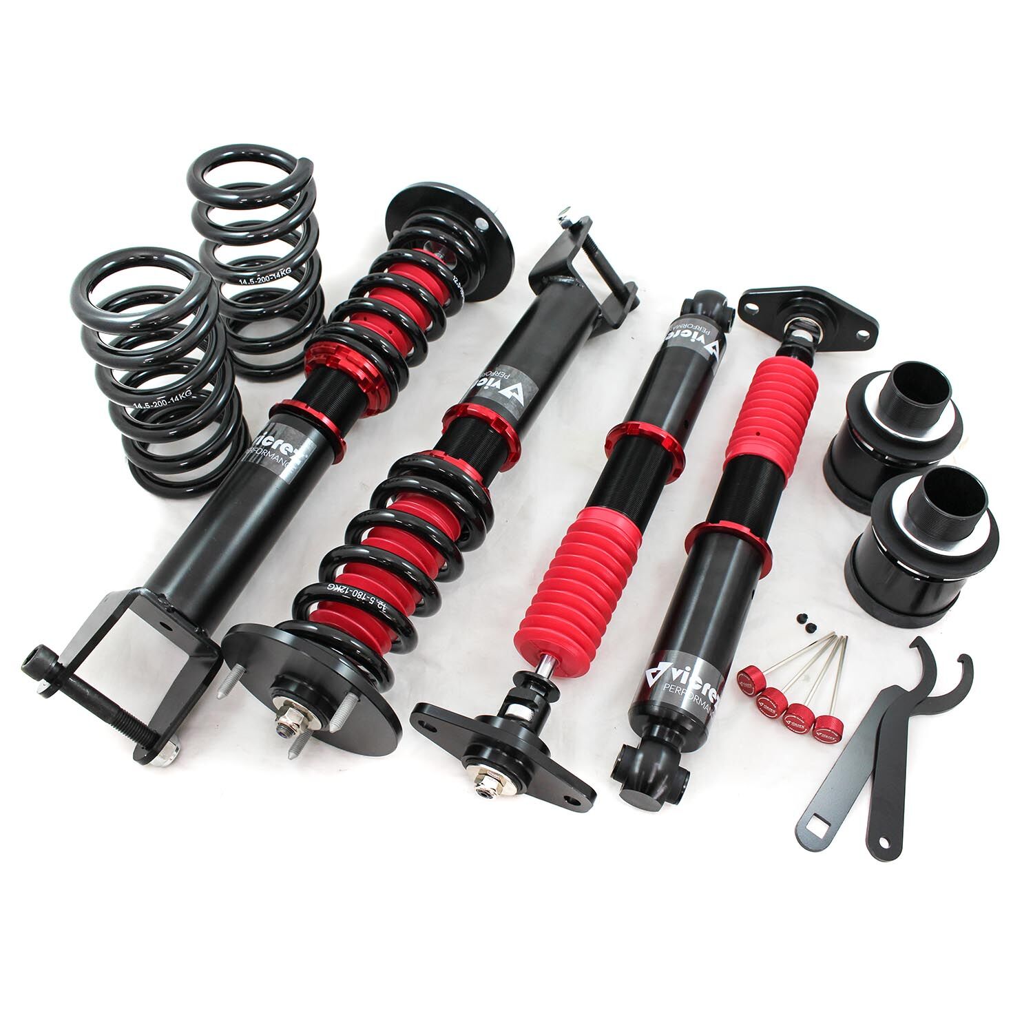 激安通販サイト Performance Vicrez Coilover vzp100861 Kit Suspension アクセサリー