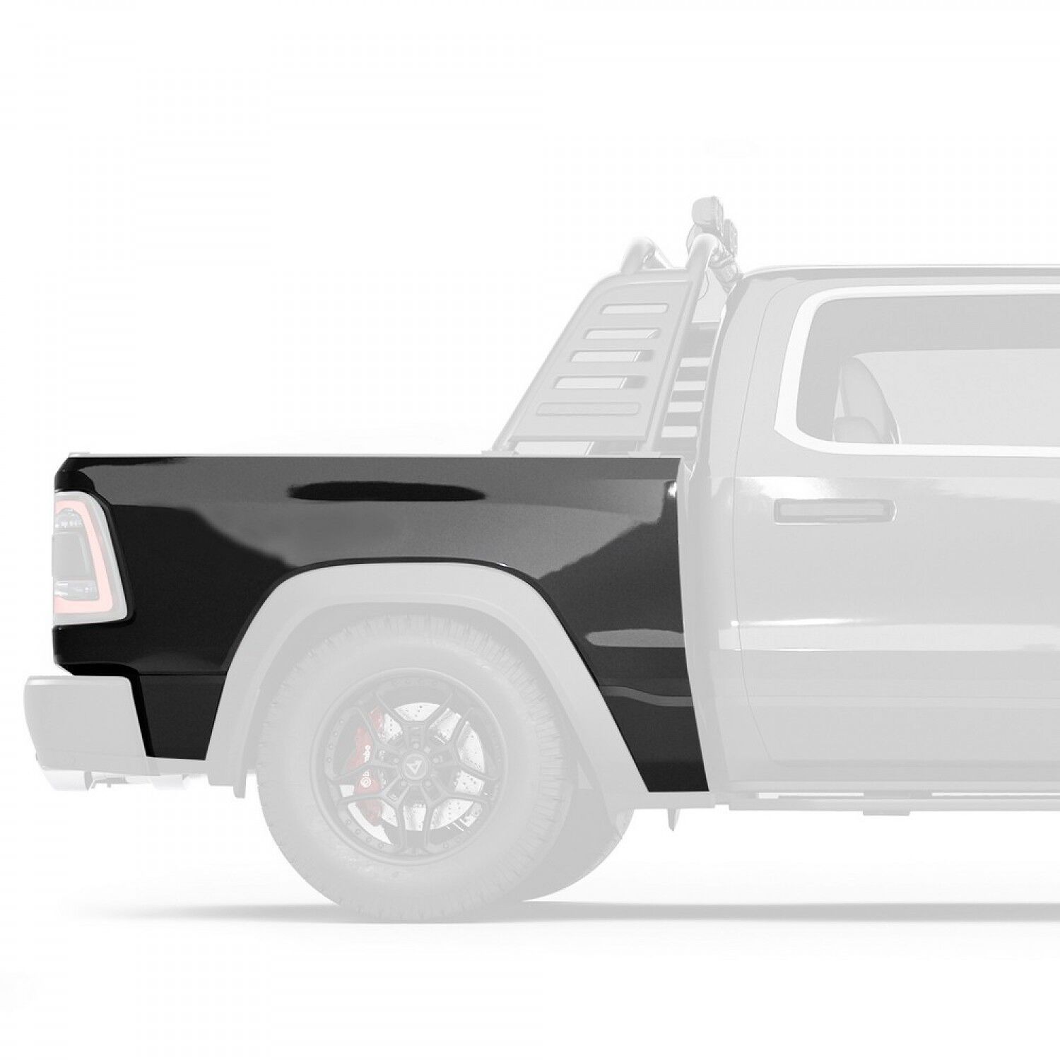 Vicrez Rear Fender Replacement TRX Style vz101944 | RAM 1500 2021-2023