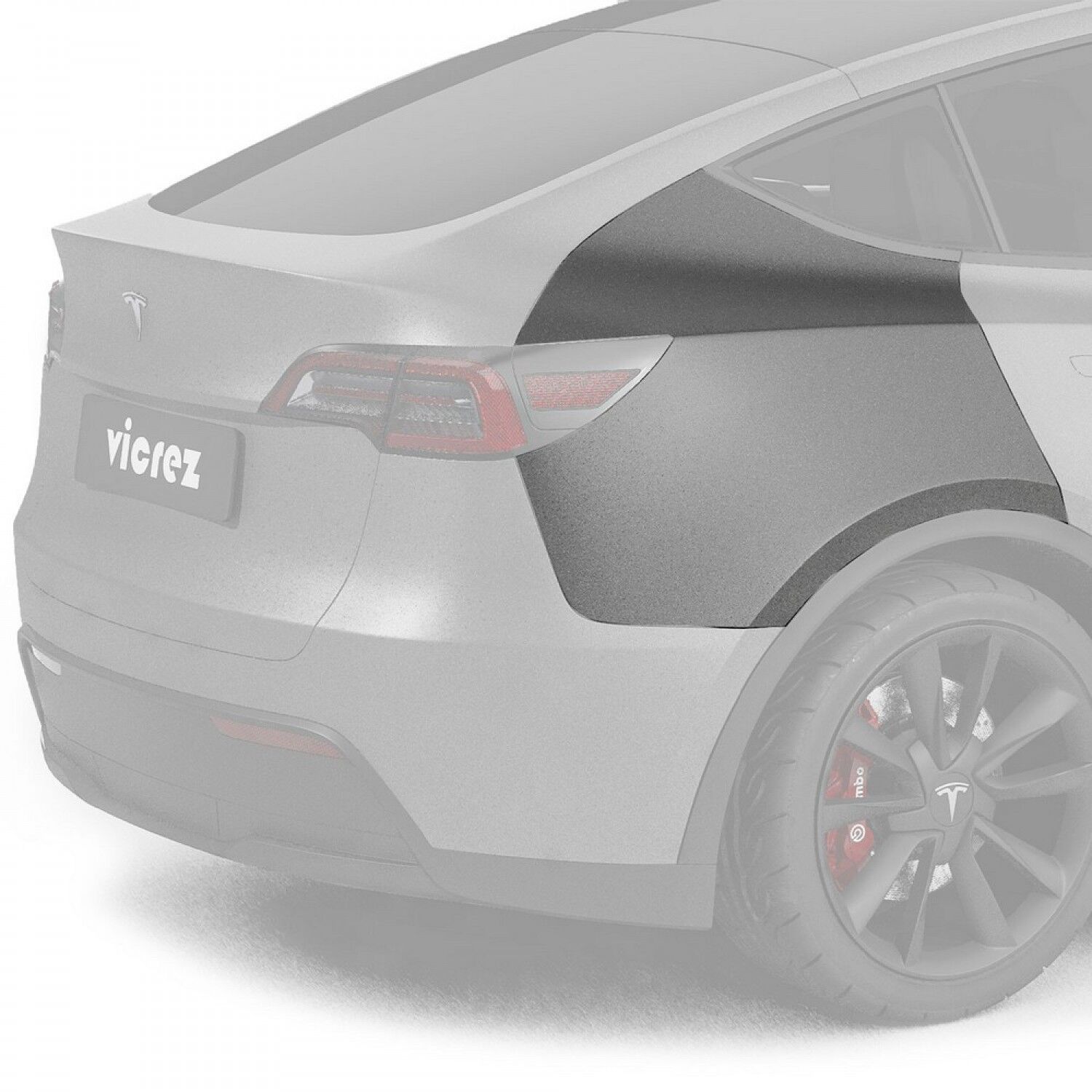 Vicrez Replacement Quarter Panel, Passenger vz104448 for Tesla Model Y  2021-2024
