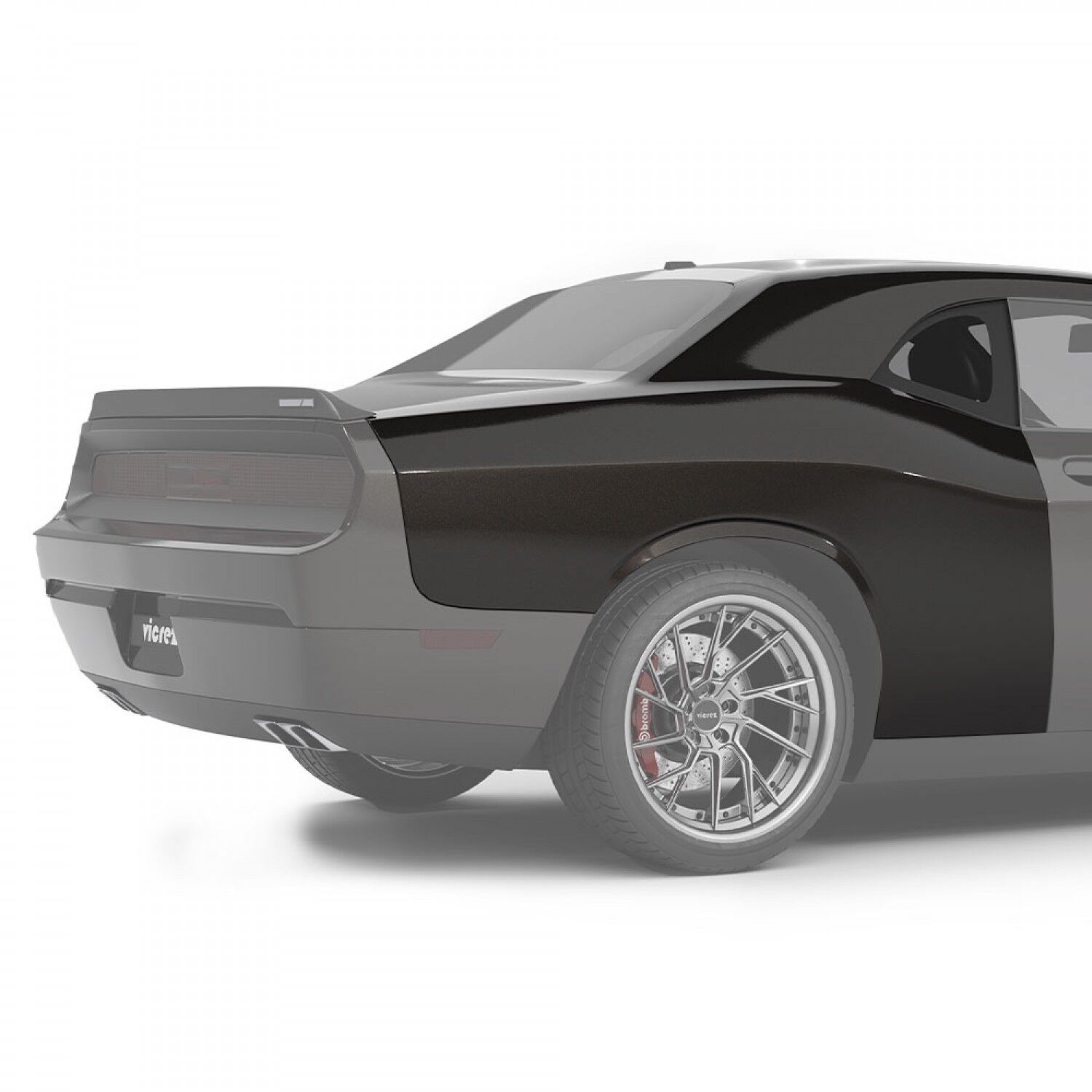 Vicrez Replacement Rear Quarter Right Passenger Side vz105250 | Dodge  Challenger 2015-2023