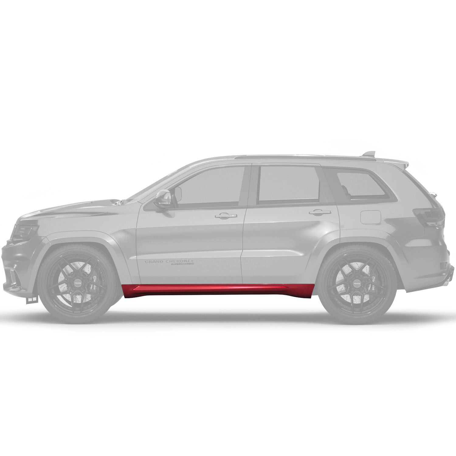 Rocker Panel Kit | JEEP Grand Cherokee TRACKHAWK 2021 Rocker Panel Kit | JEEP Grand Cherokee TRACKHAWK 2021