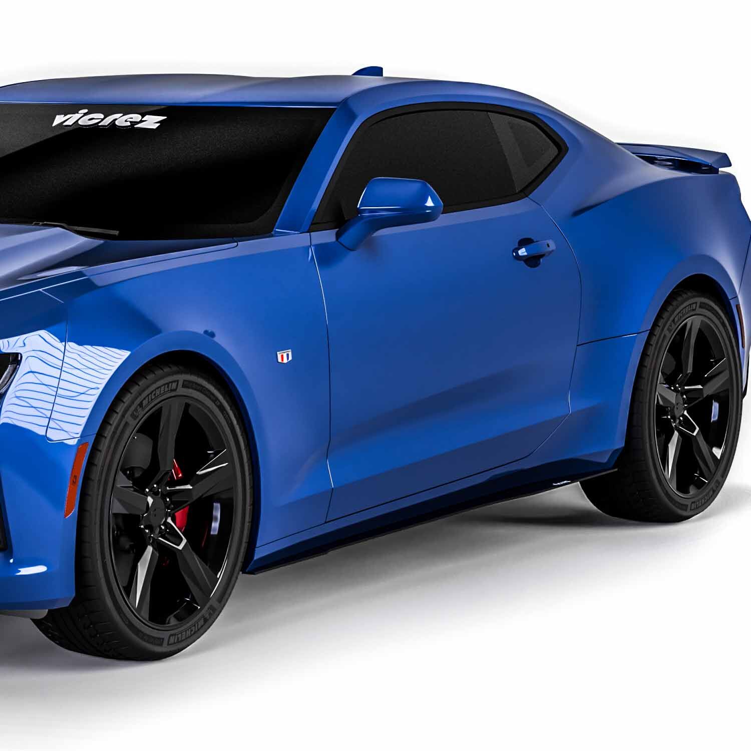 最新作の Vicrez Side Skirt Splitters V2R Style vz102187 | Chevrolet ビリヤード