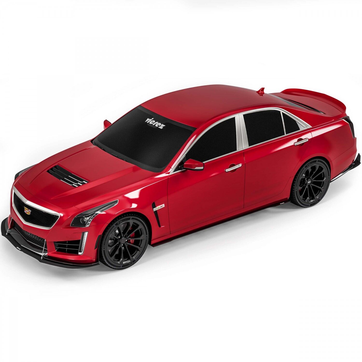 Vicrez TR1 Front Splitter vz102372 | Cadillac CTS-V 2014-2021