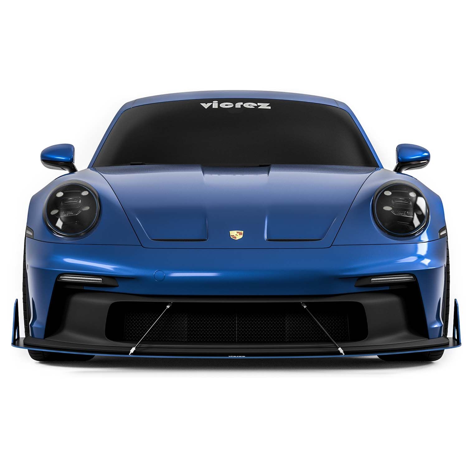 Vicrez Uruzo Style Front Splitter vz102624 | Porsche 911 GT3