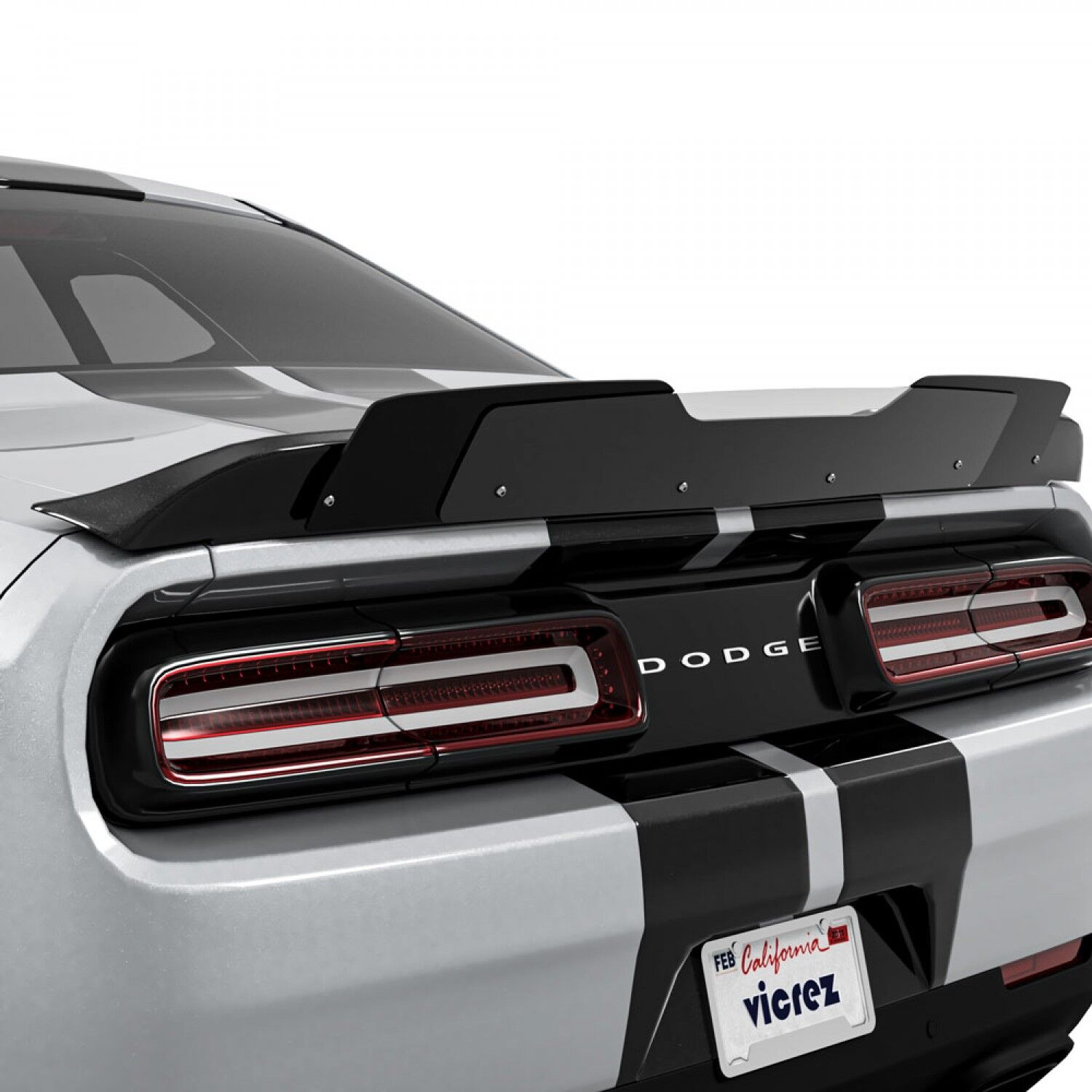 パーティを彩るご馳走や Vicrez V1R Wicker Bill Add-On vz102245 | Dodge Challenger Accessory