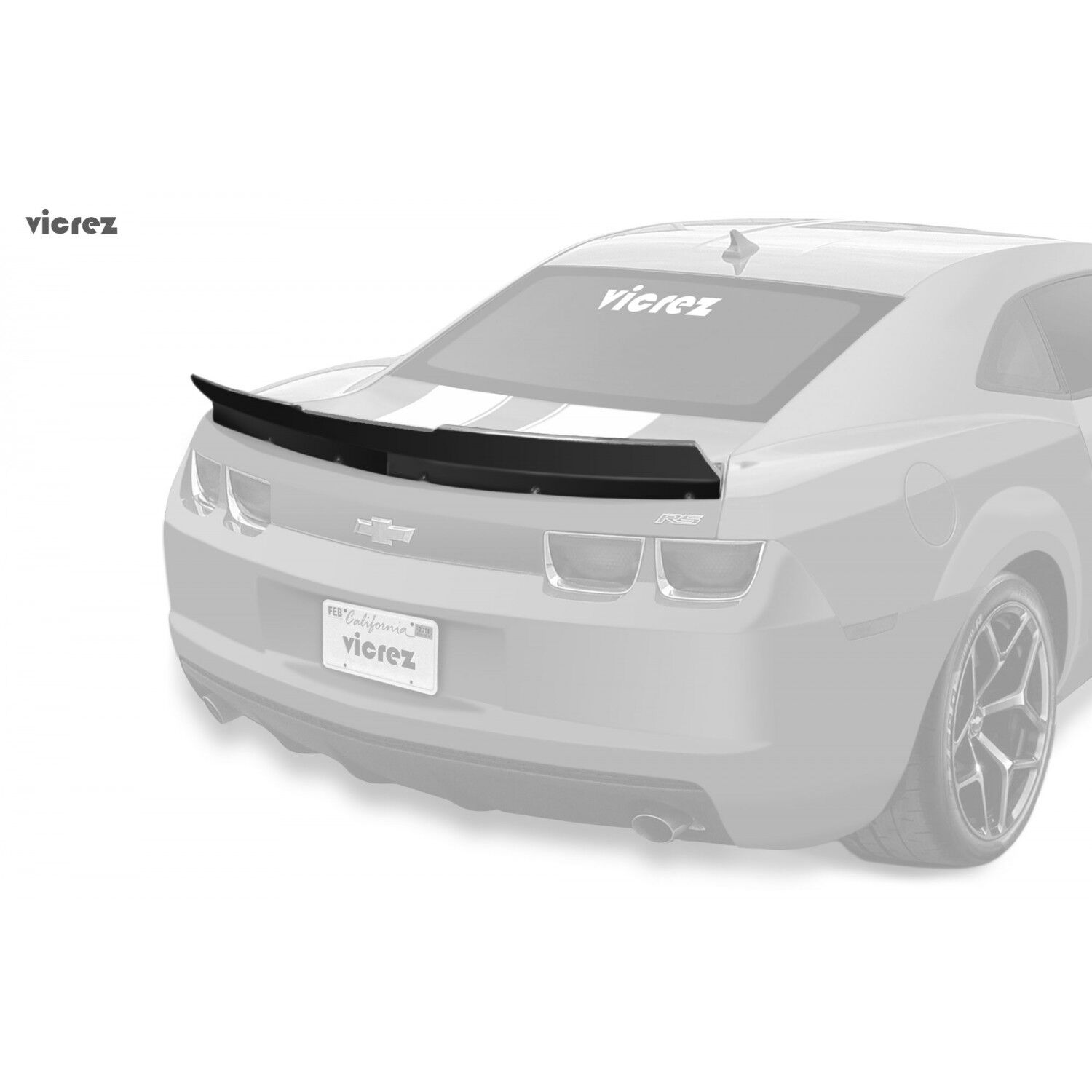 Vicrez V3R Rear Ducktail Wing Spoiler vz101721 | Chevrolet