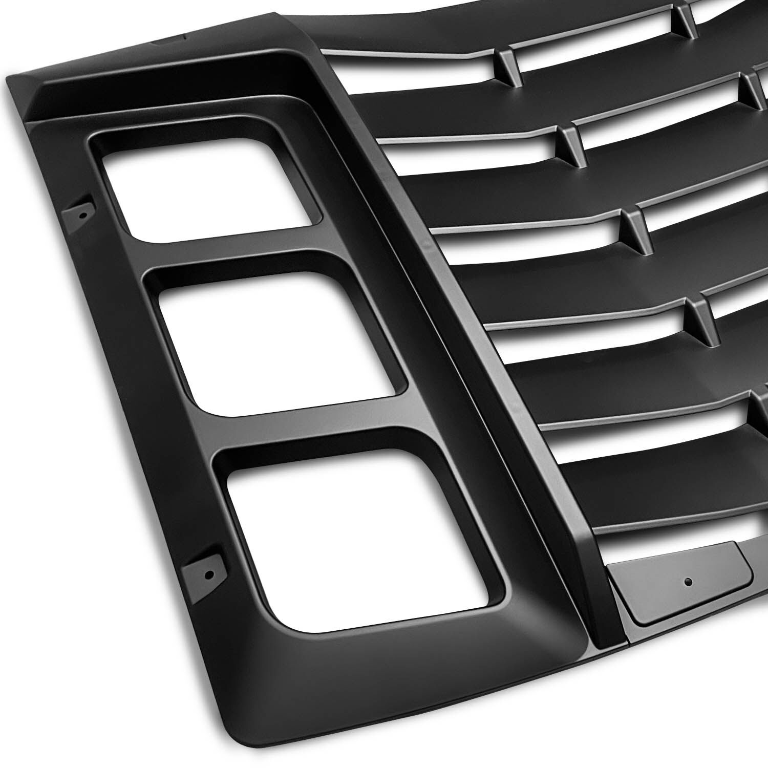 うーチャ❗️リリパット3点308☆311☆312☆ Vicrez Matte Black V3R Style Rear Window Louvers vz102438 | Dodge