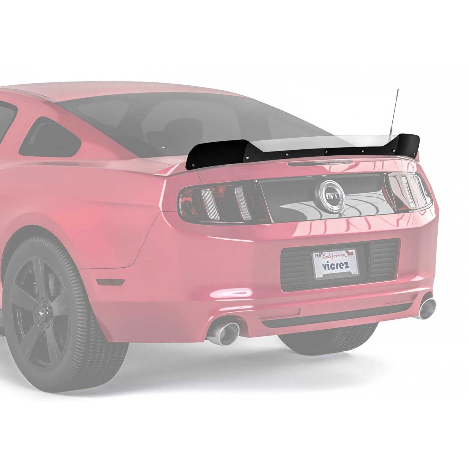 Vicrez V3R Style Wicker Bill Add-On vz101848 | Ford Mustang