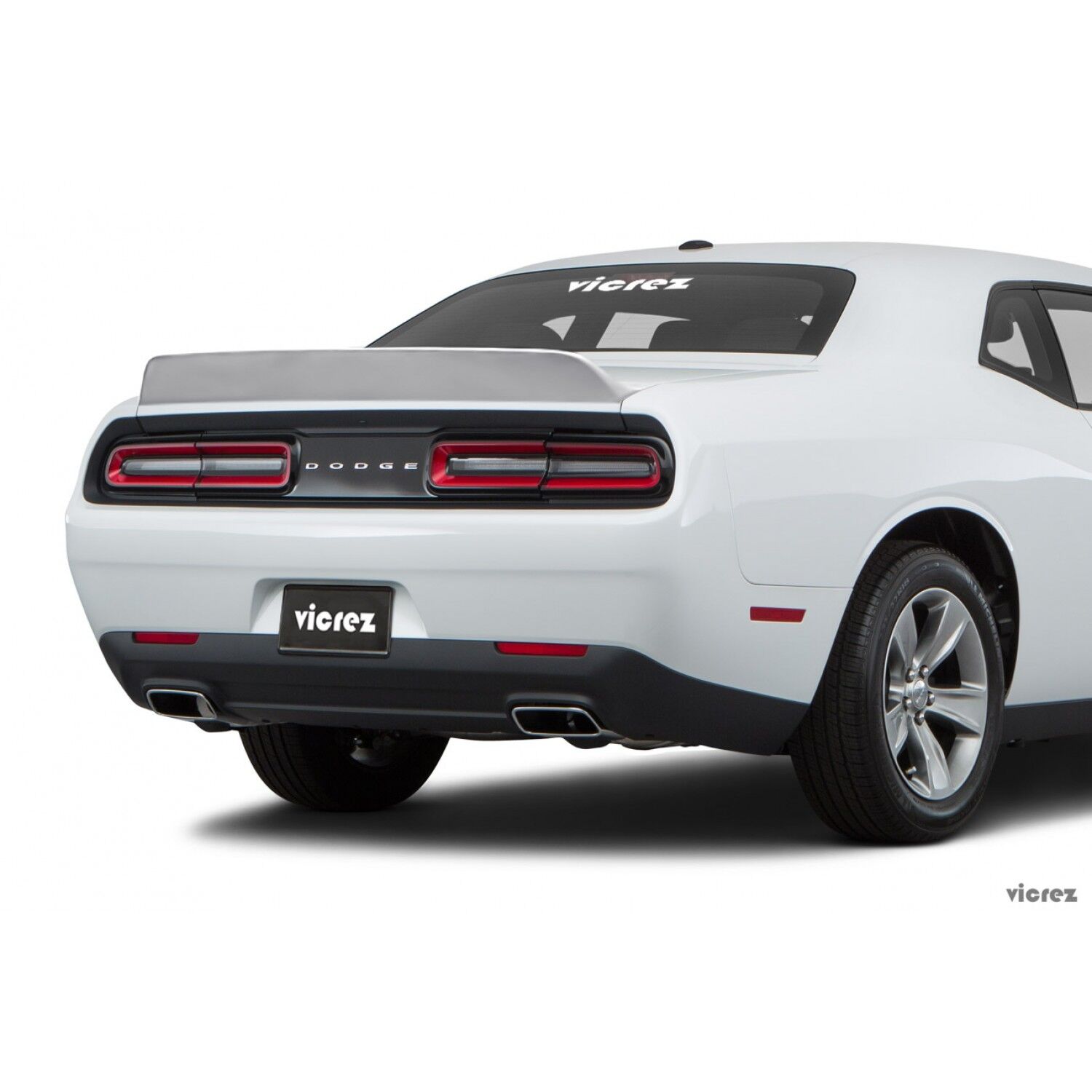 【メーカー直売】の商品をすべて Wing Ducktail Rear RB Vicrez Spoiler 2008-2023 Challenger Dodge | vz101702 トップス